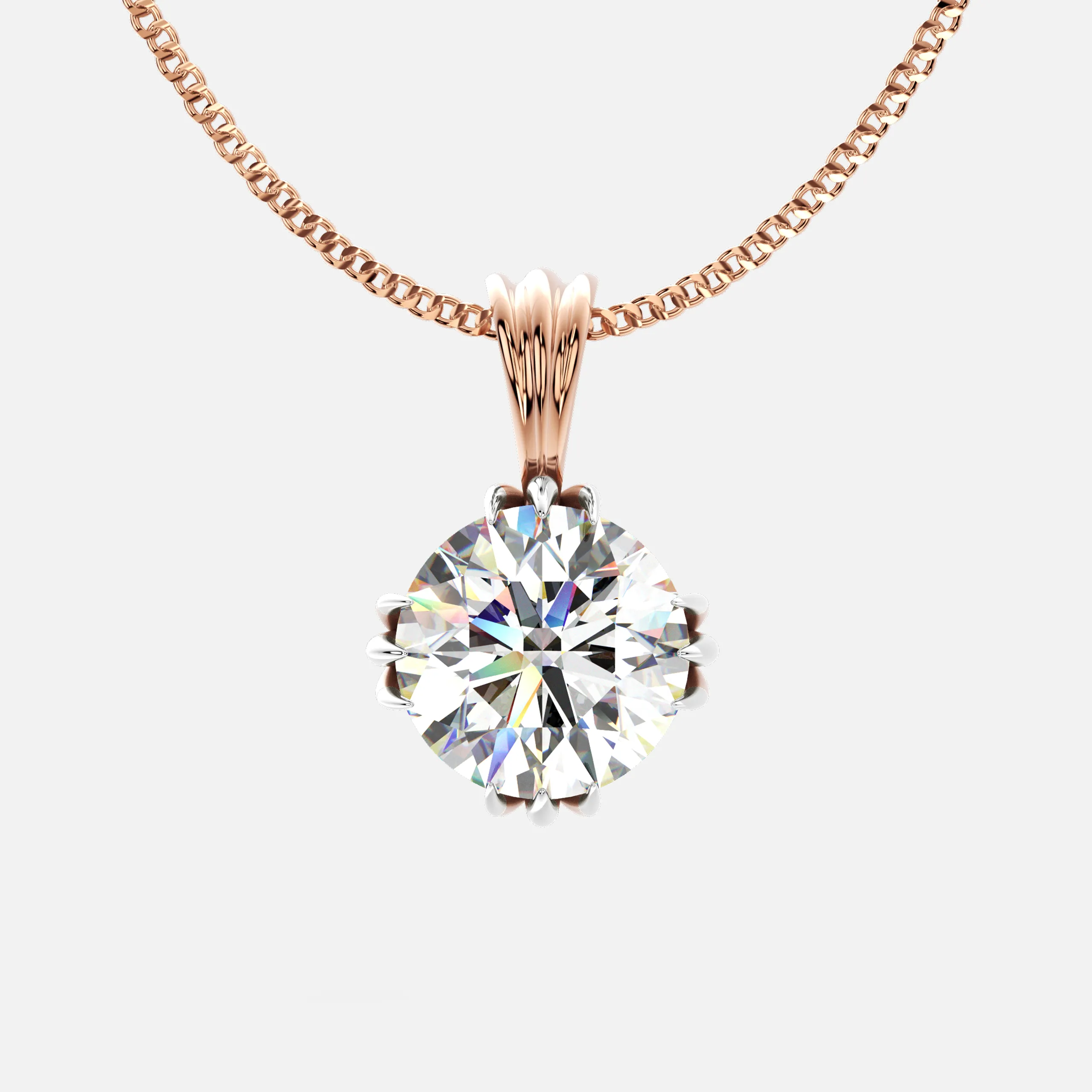 Royal Bloom Diamond Pendant