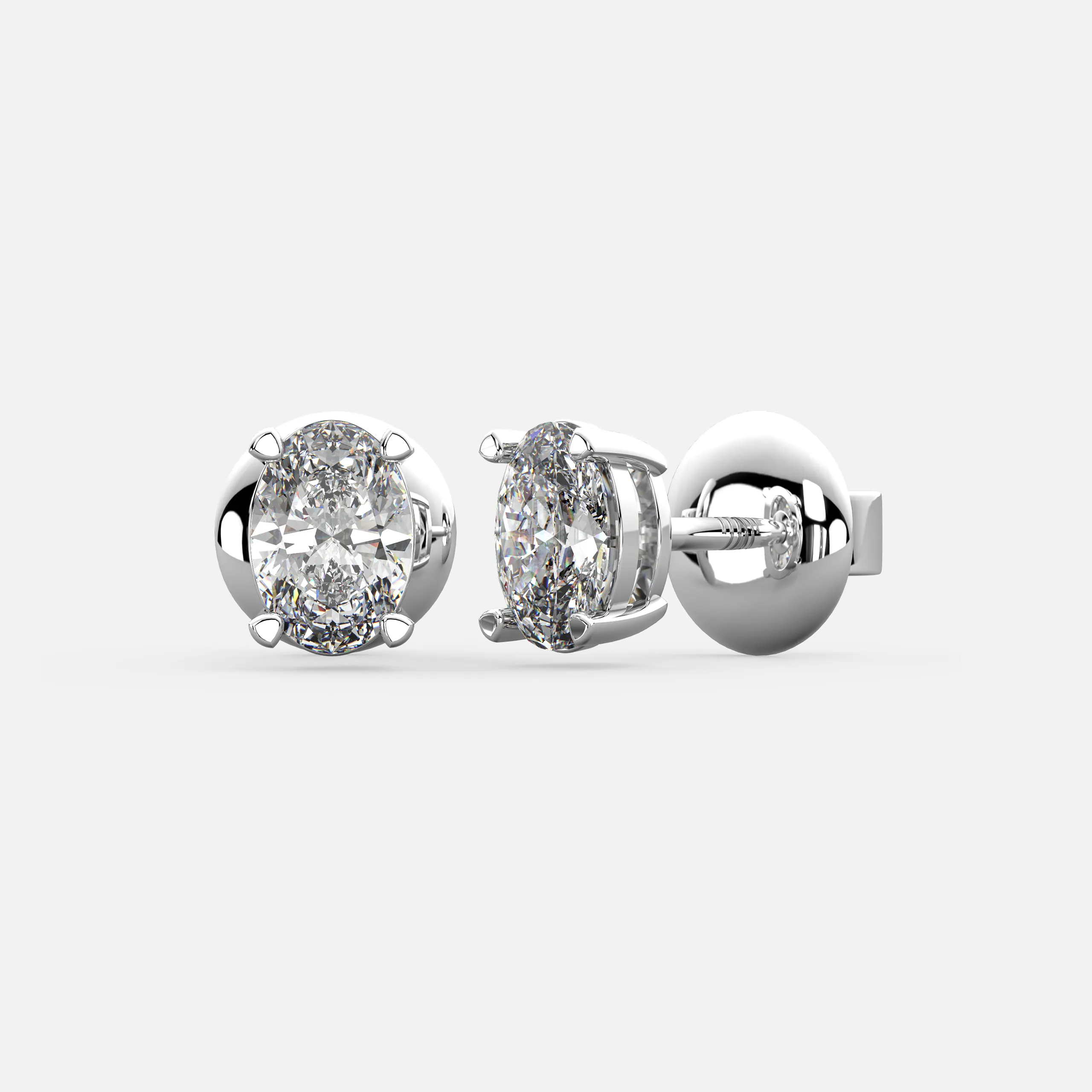 Fiora Oval Earrings
