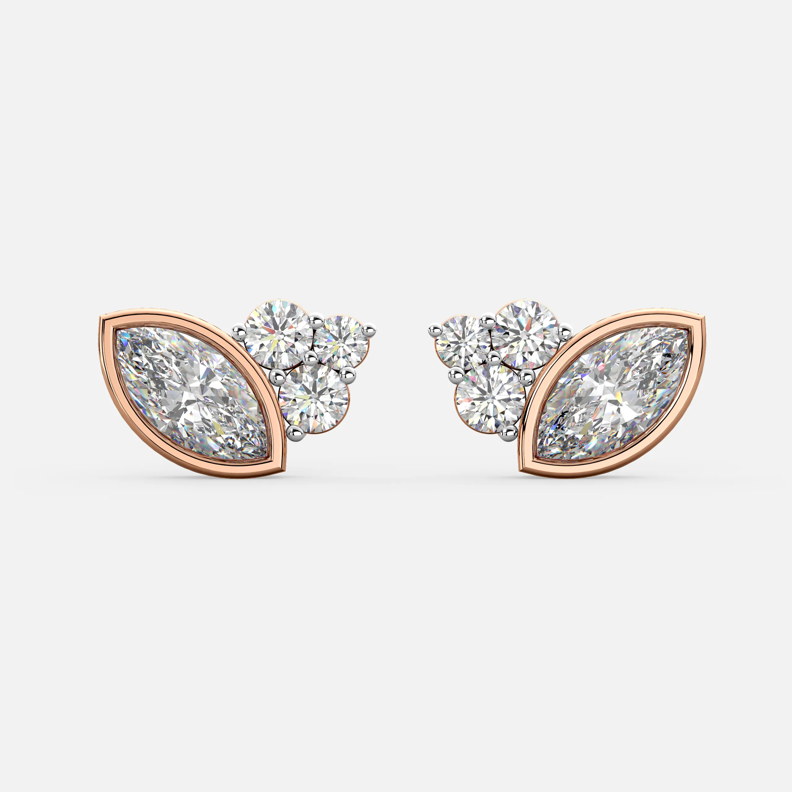 Radiant Leaf Studs