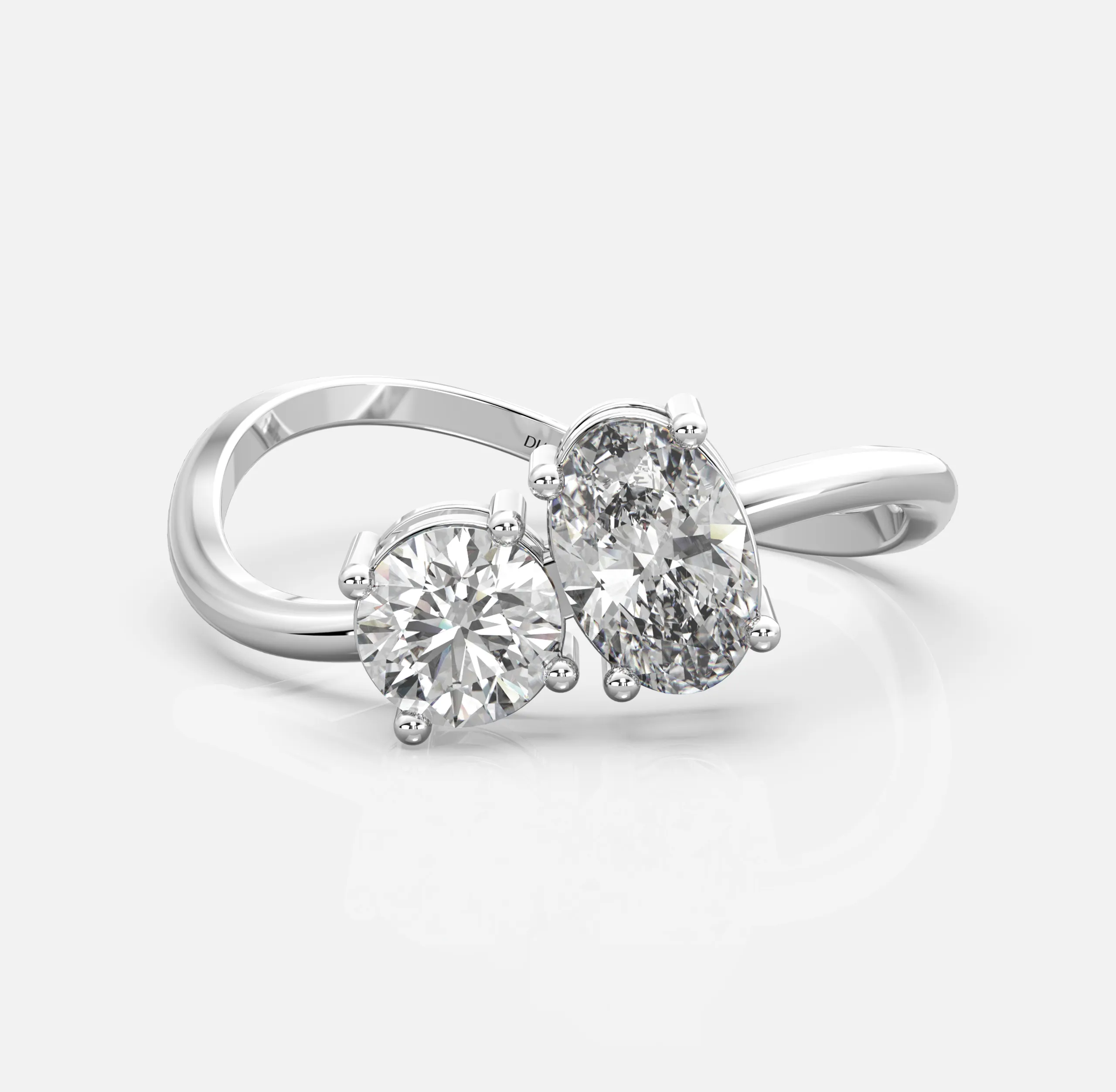 Infinity Duo Diamond Ring