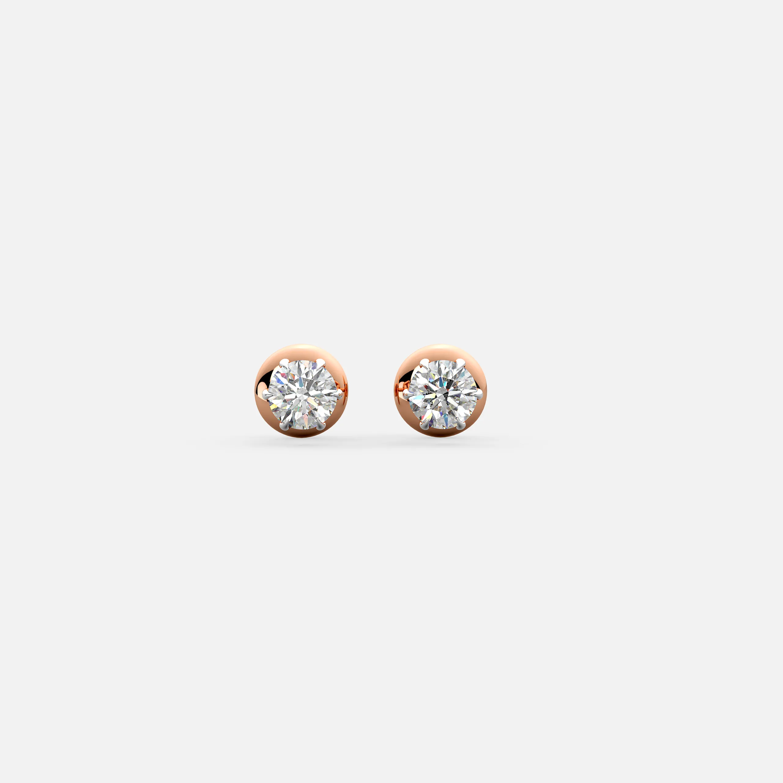 Eterna Round Earrings
