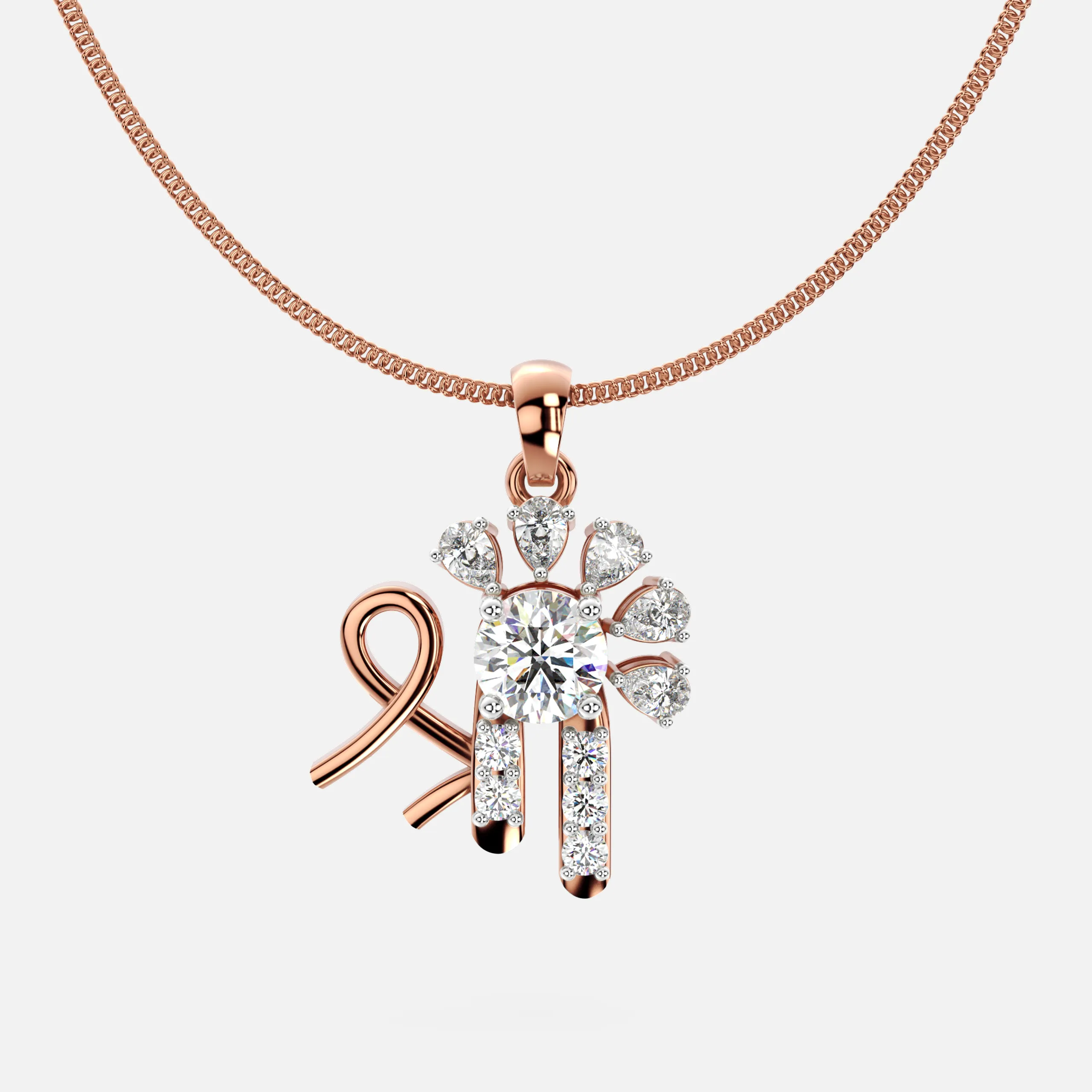 Divine Shri Diamond Pendant