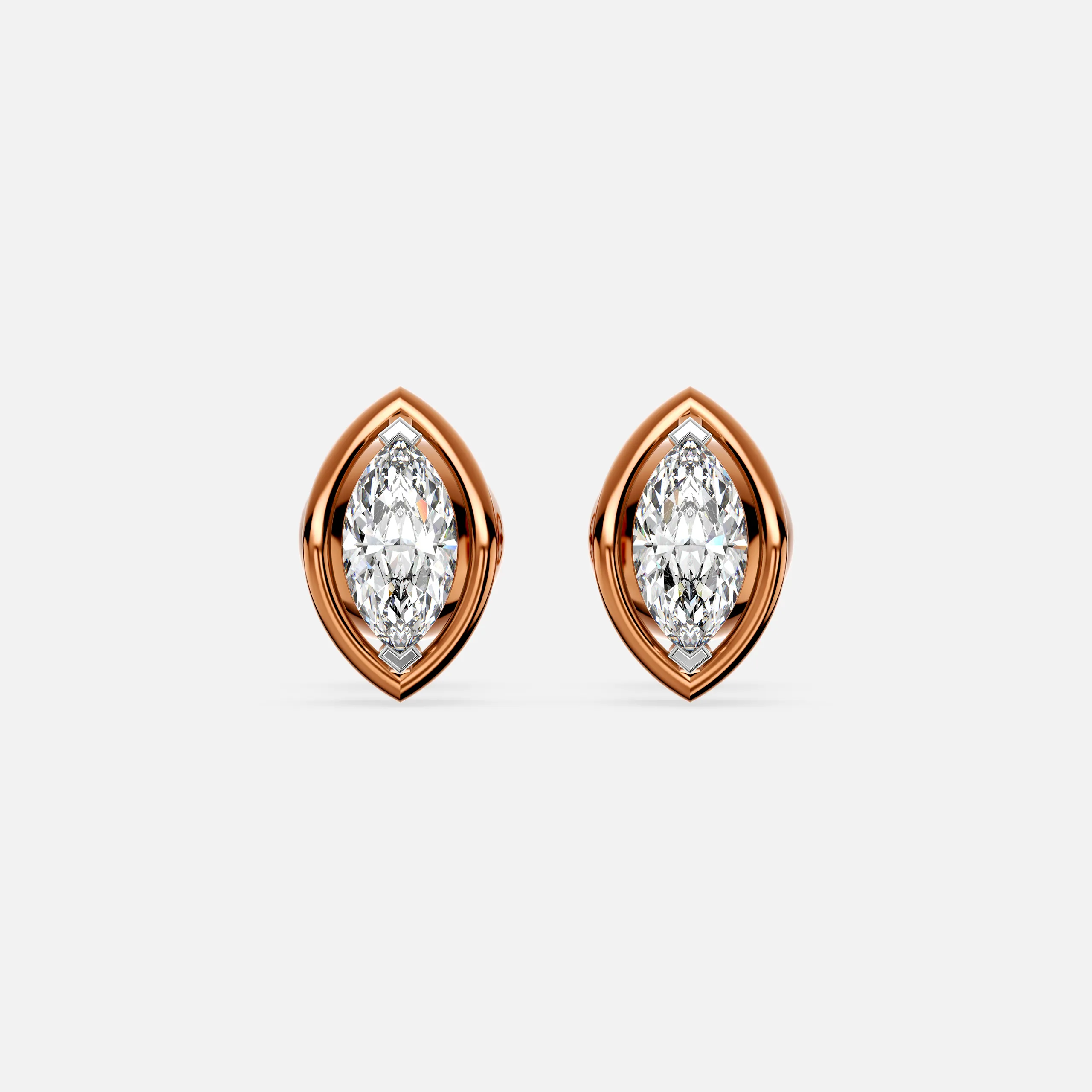 Marquise Elegance Diamond Earring