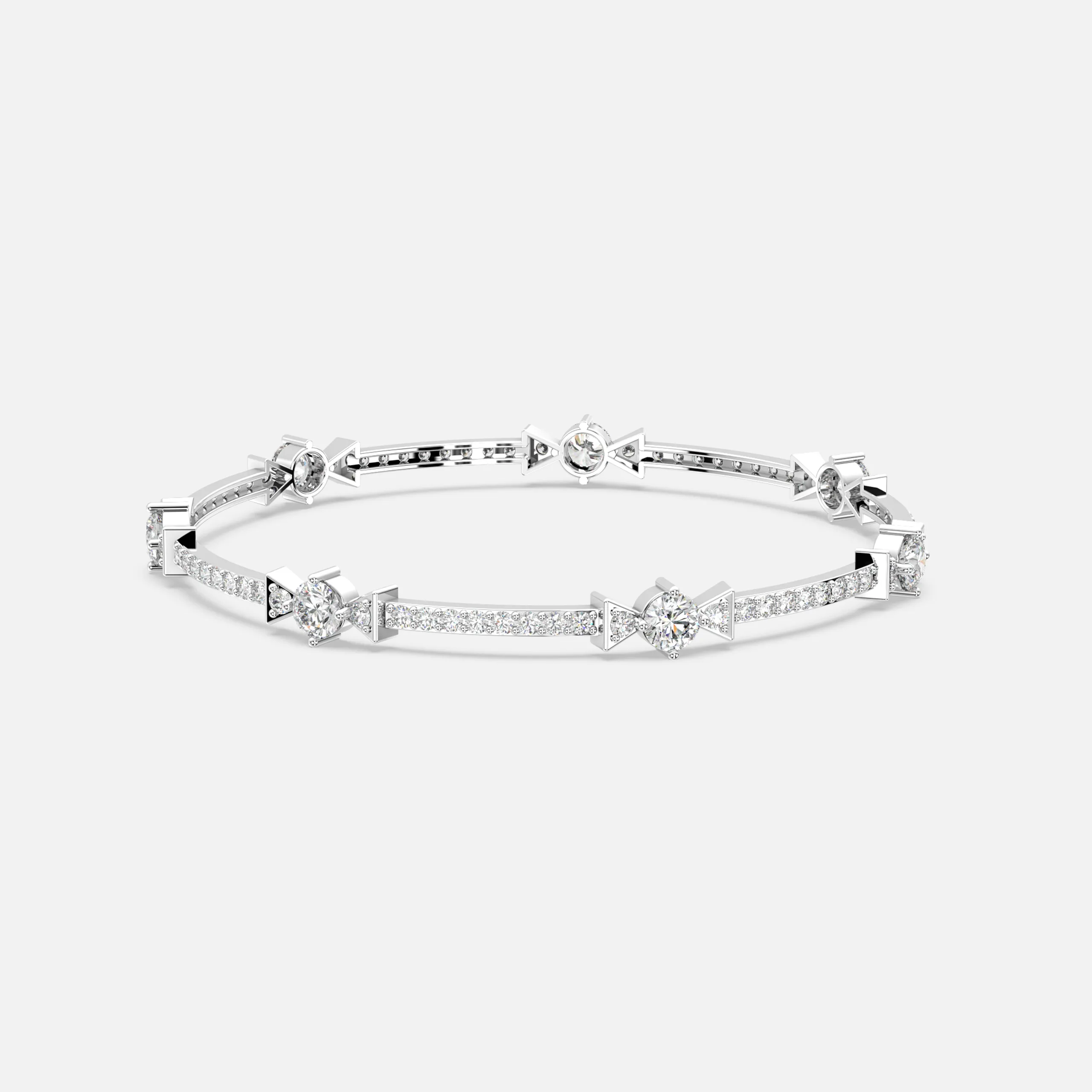 Arrow Gleam Diamond Bracelet