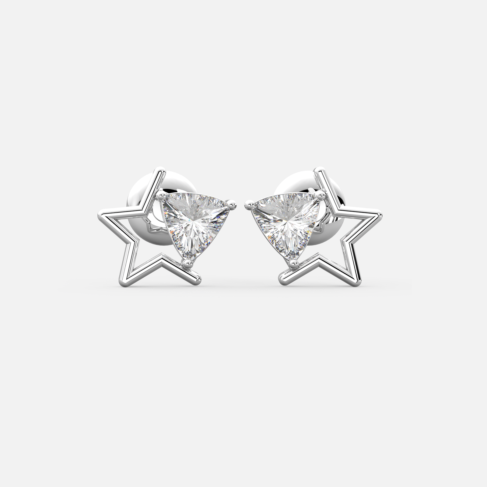 Stellar Prism Diamond Earrings