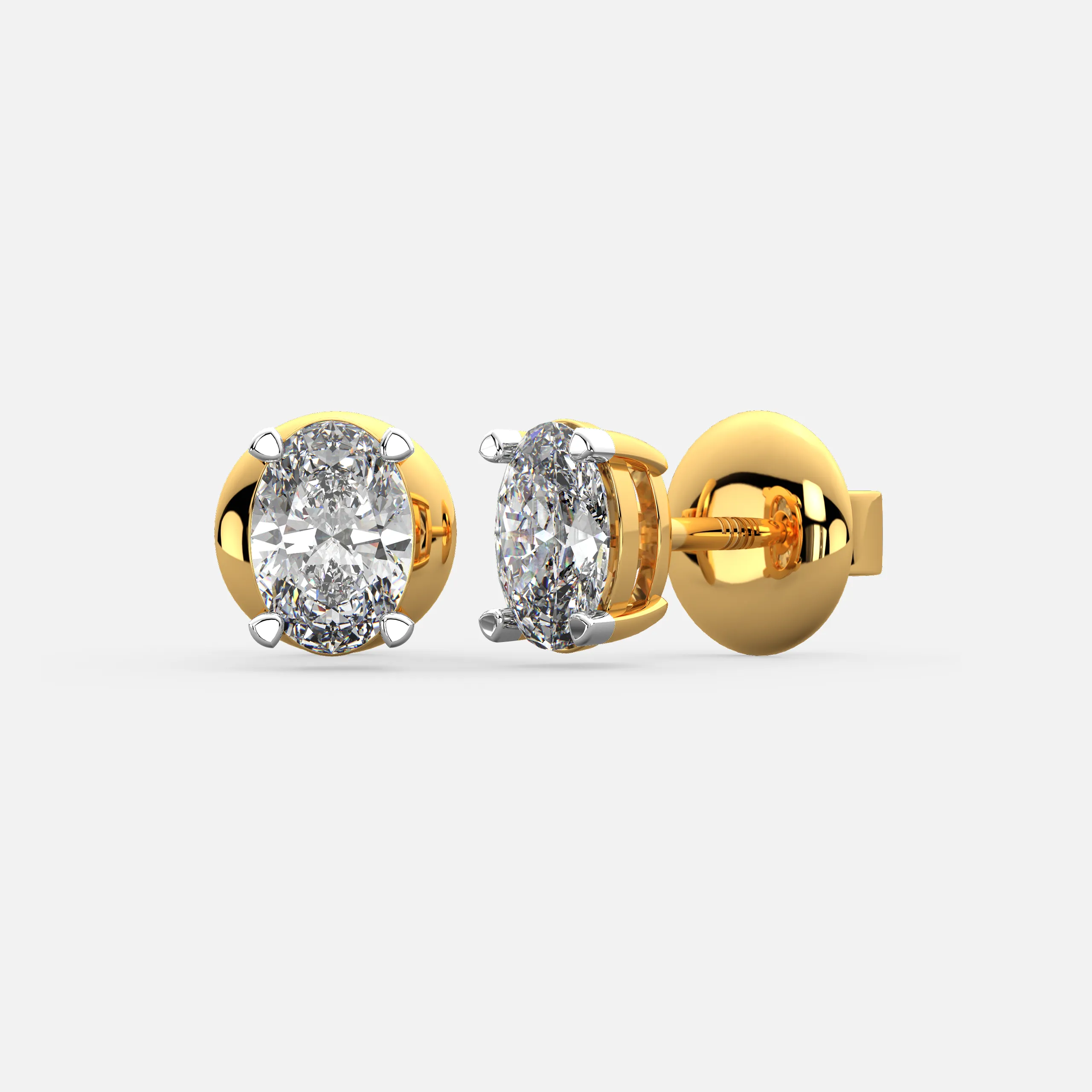 Fiora Oval Earrings