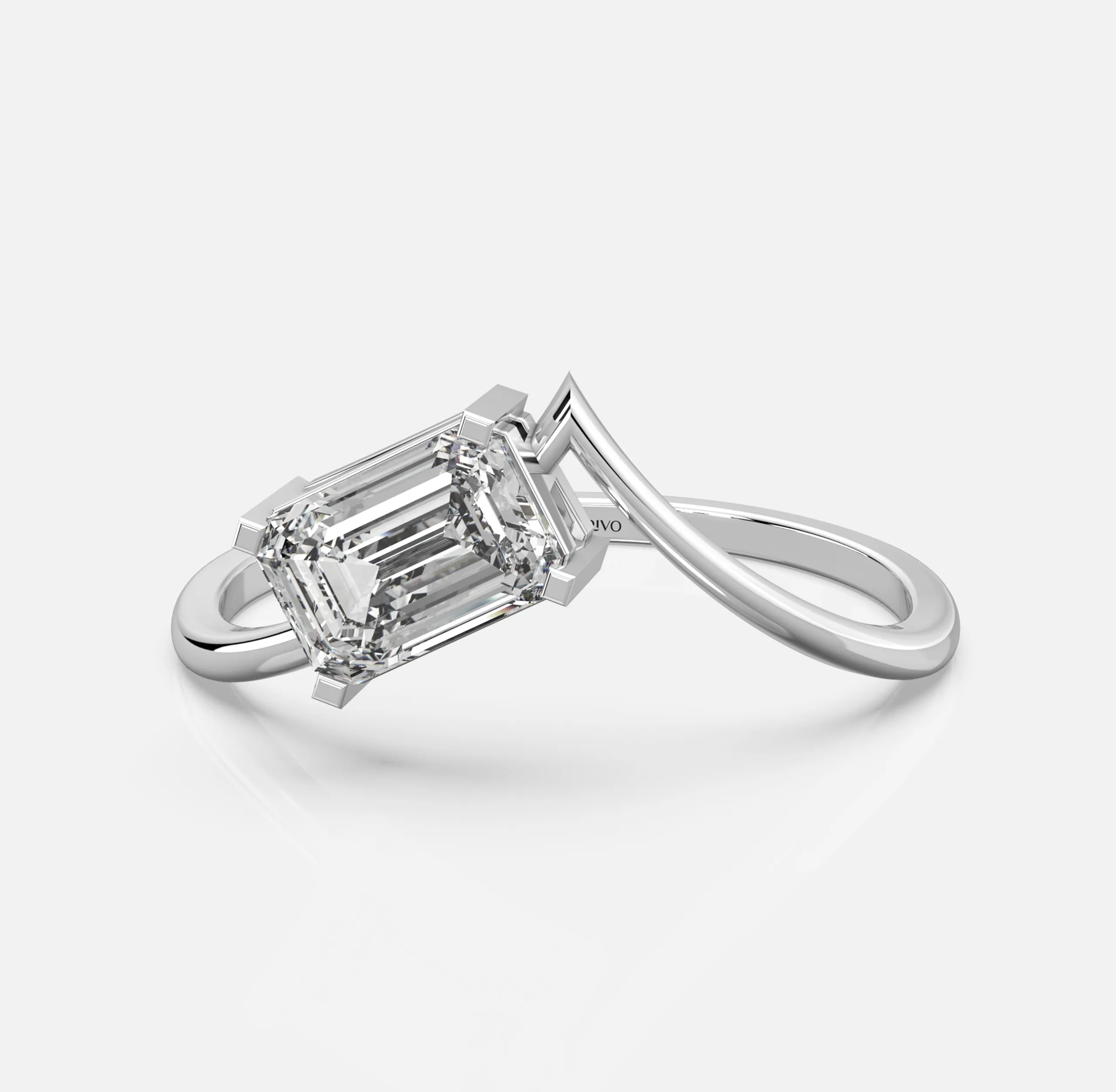 Twira Emerald Diamond Ring