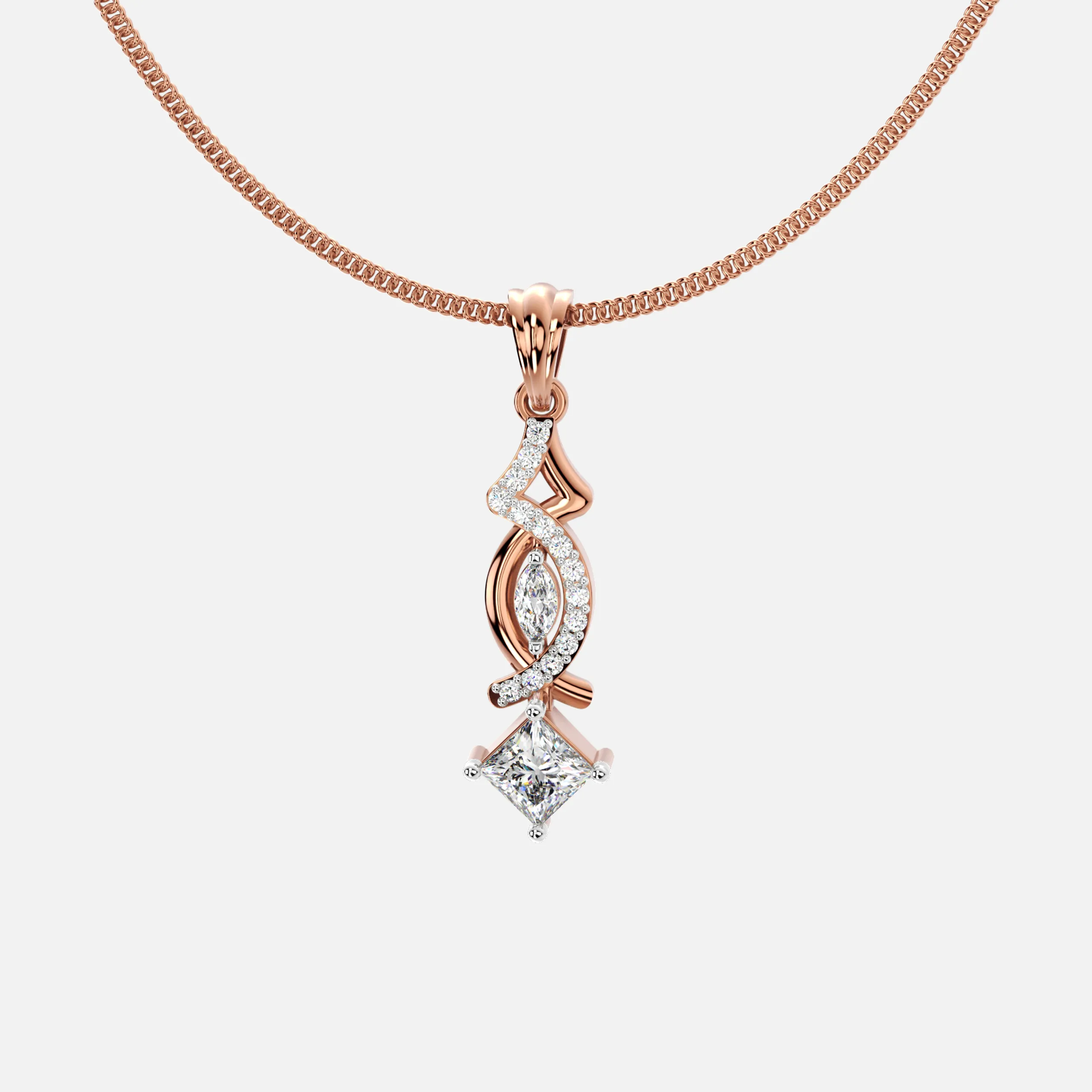 Radiance Grace Diamond Pendant