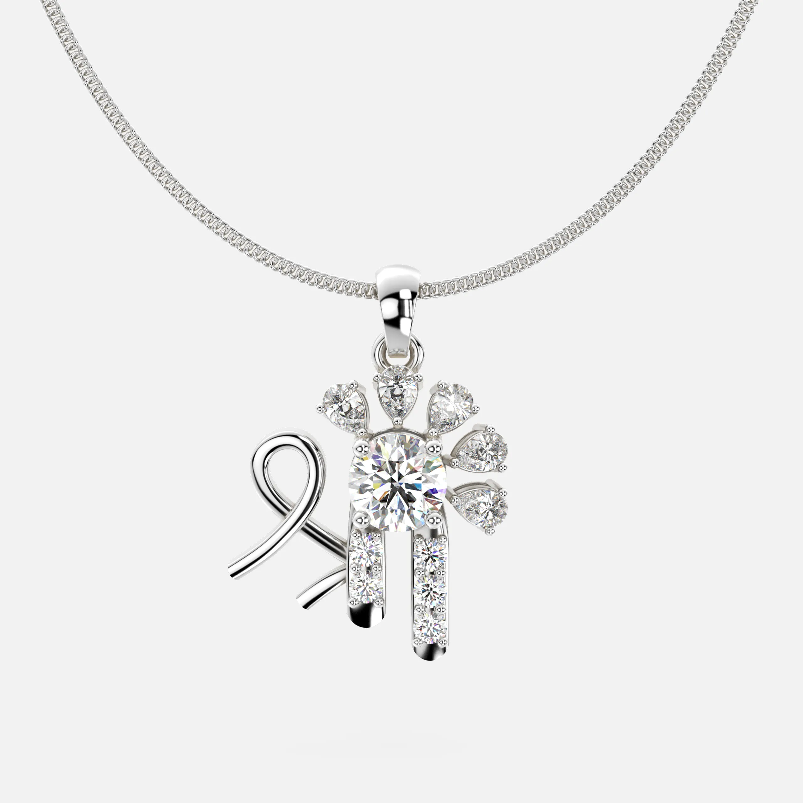 Divine Shri Diamond Pendant