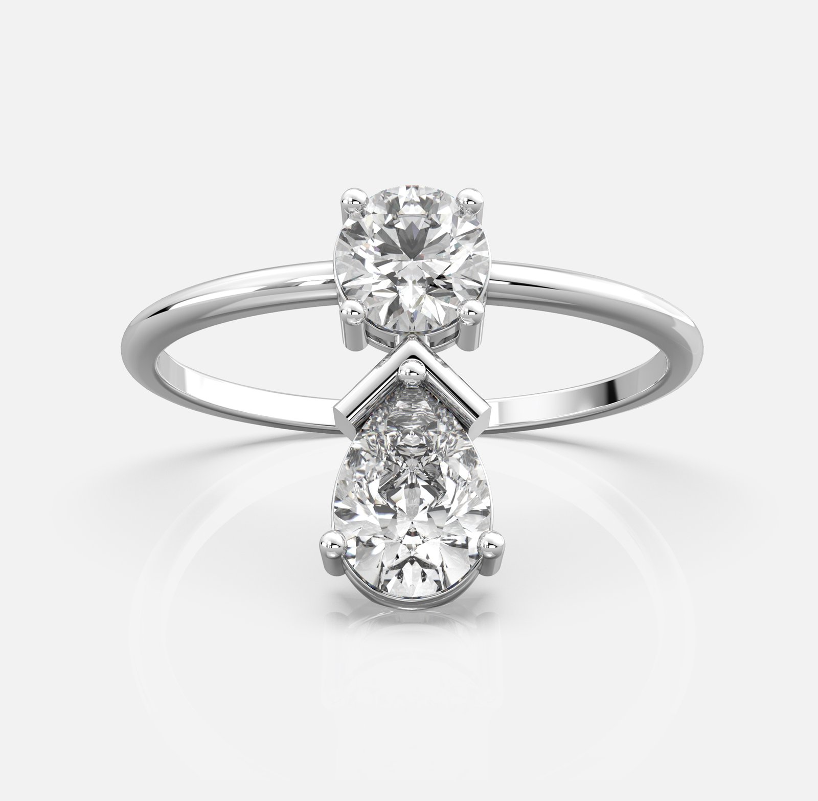 Luna Drop Diamond Ring