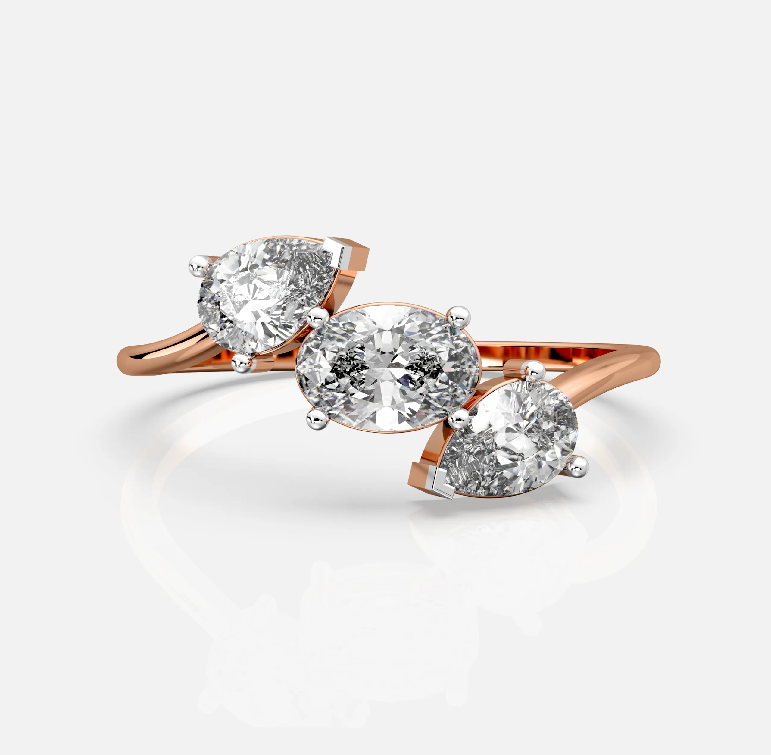 Marivelle Trio Diamond Ring