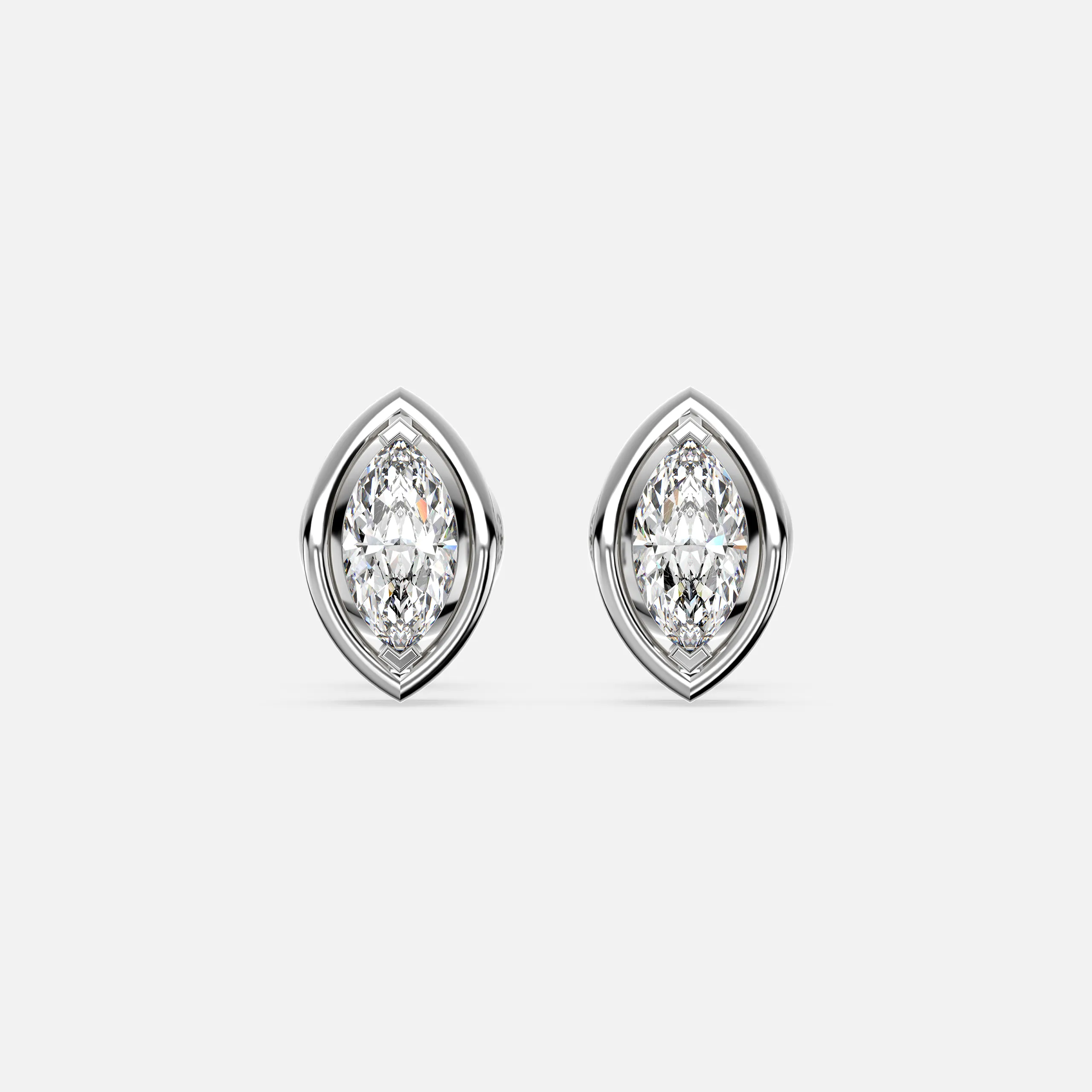 Marquise Elegance Diamond Earring
