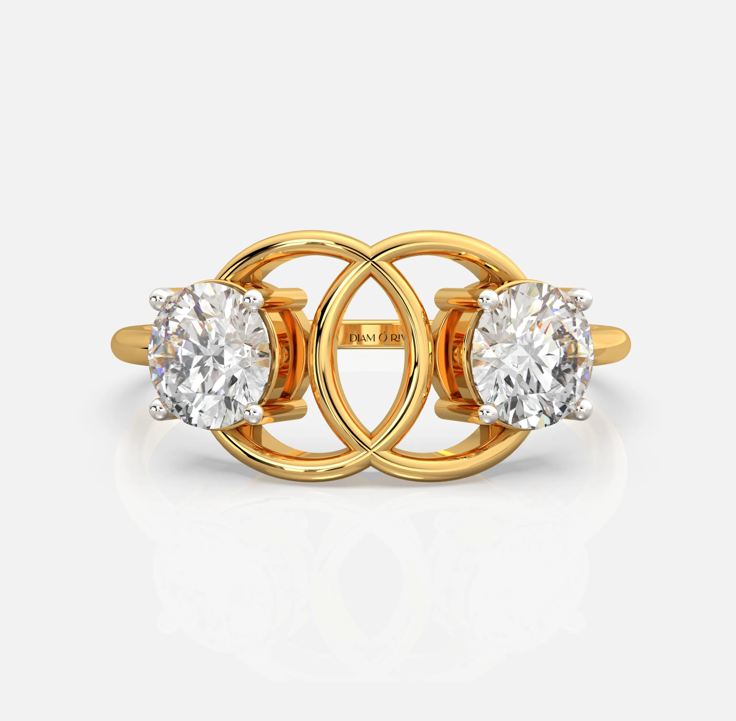 Interlinked Grace Diamond Ring