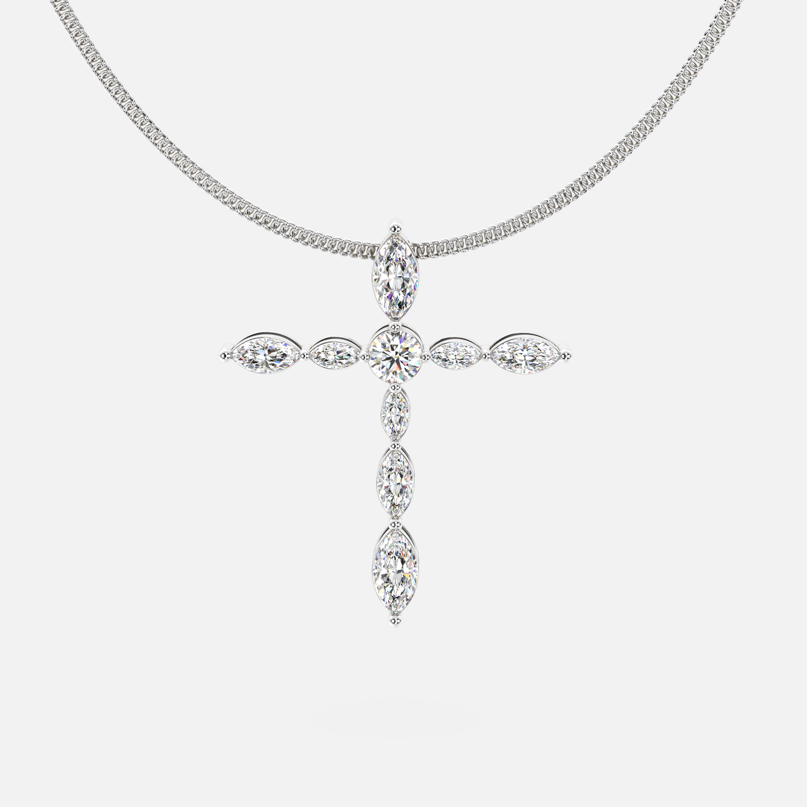 Faith Diamond Cross Pendant