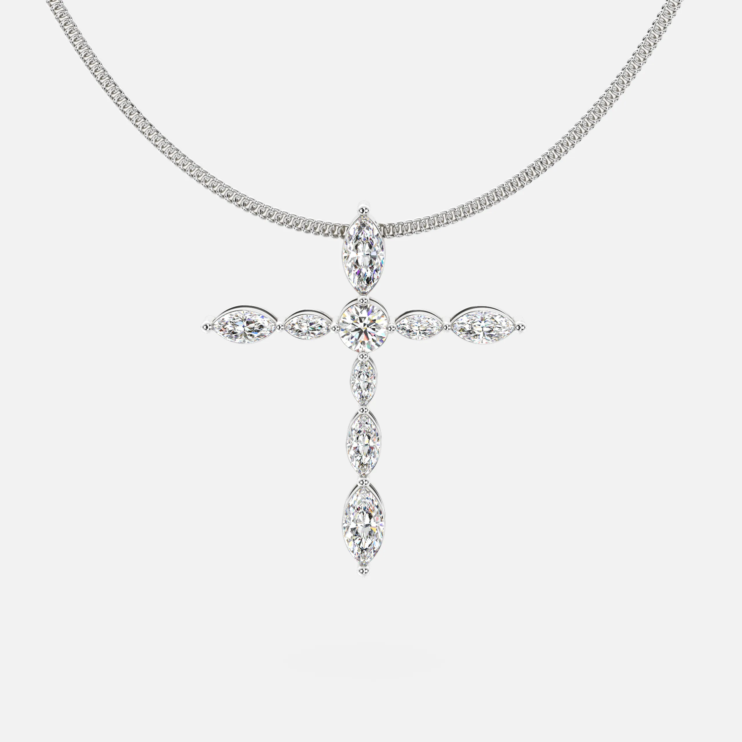 Faith Diamond Cross Pendant