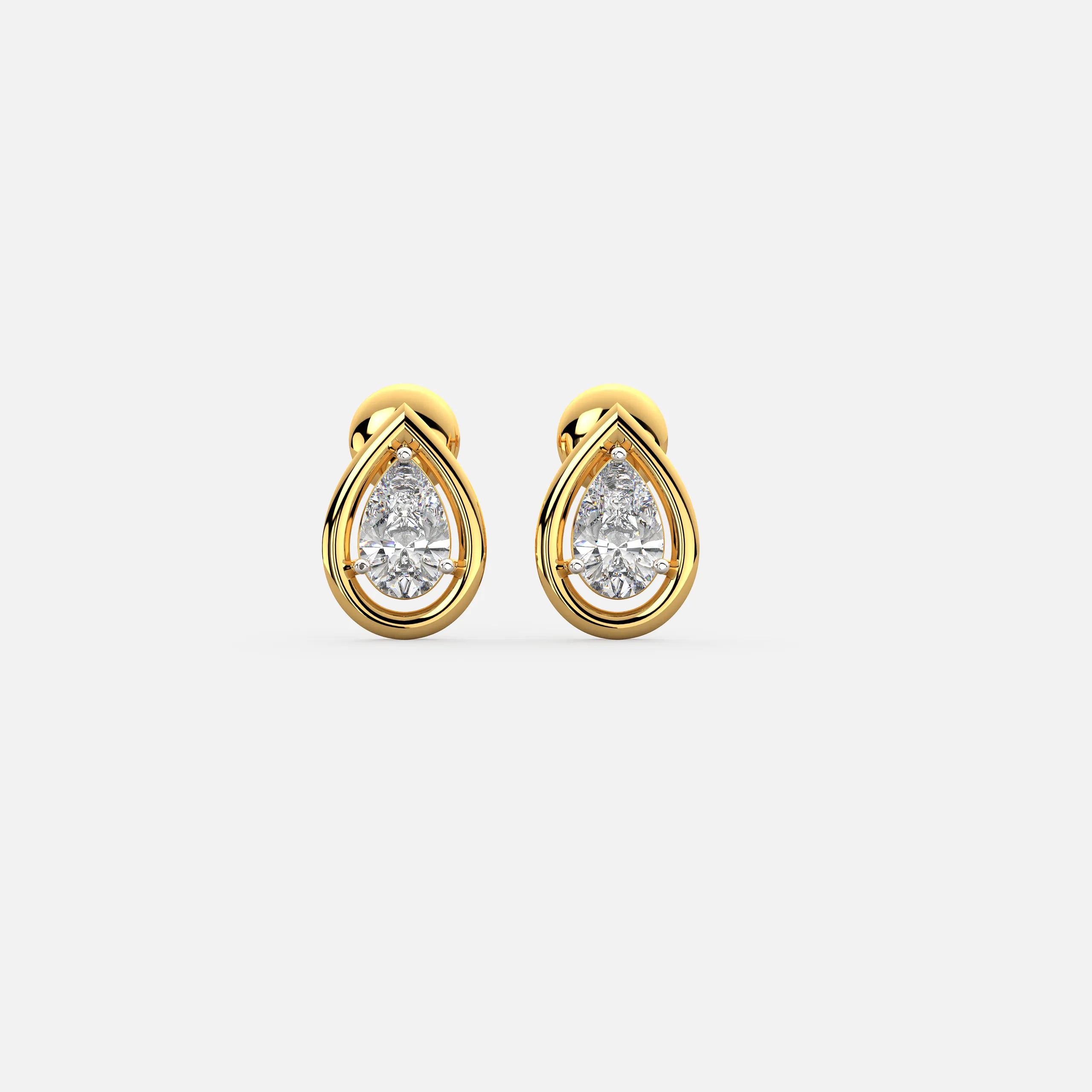 Pearlight Diamond Earrings