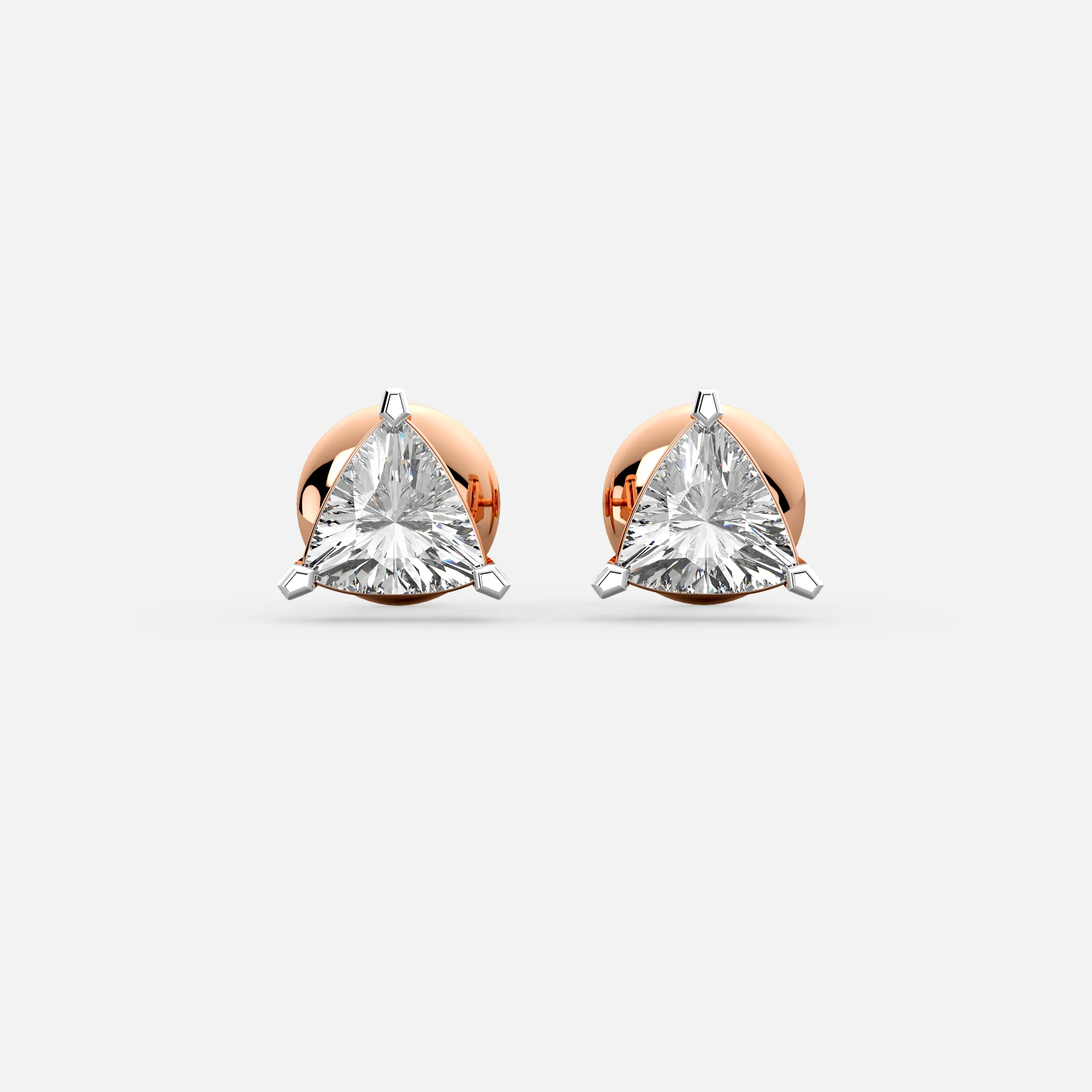 Trillia Solitaire Earrings