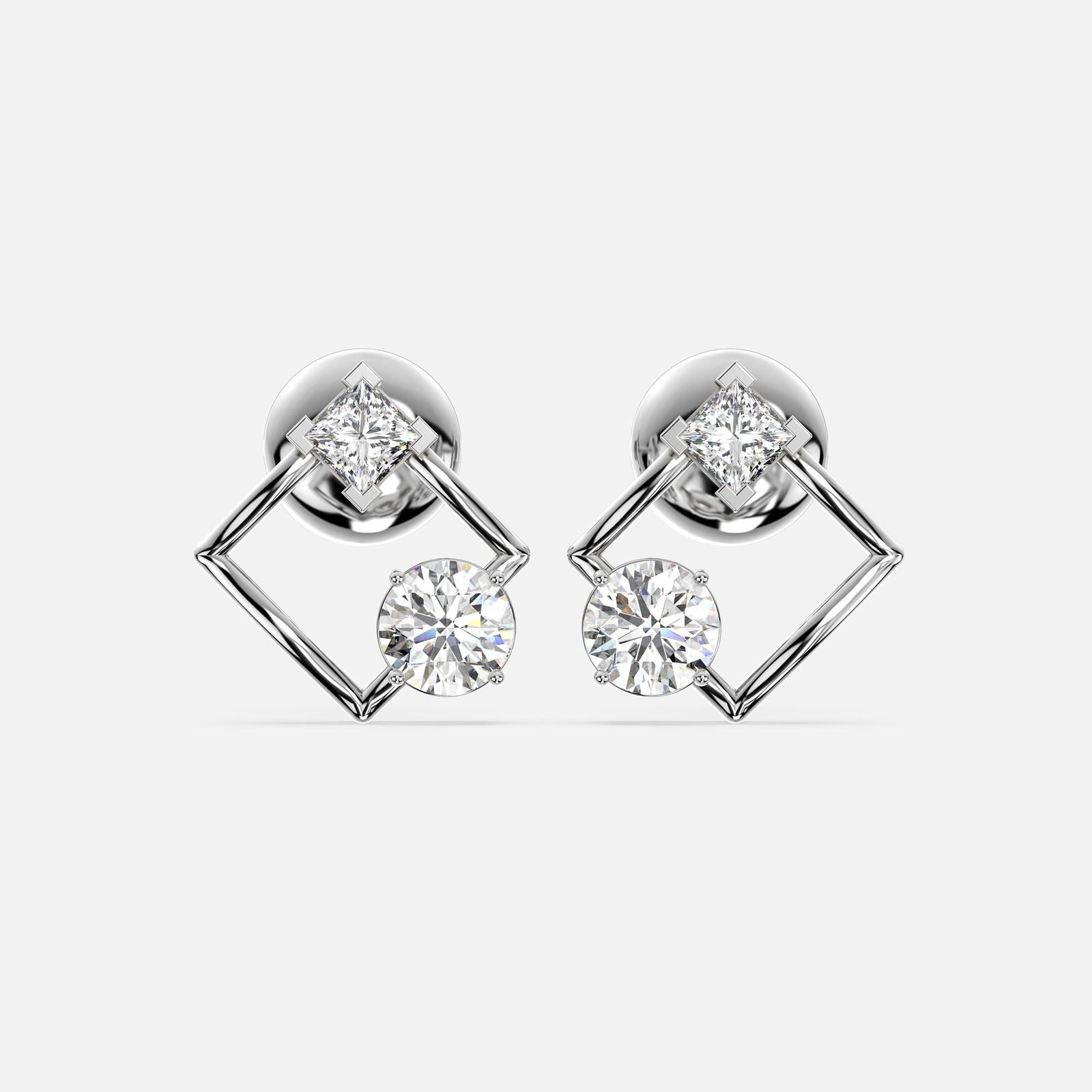 Chic Unity Diamond Earring