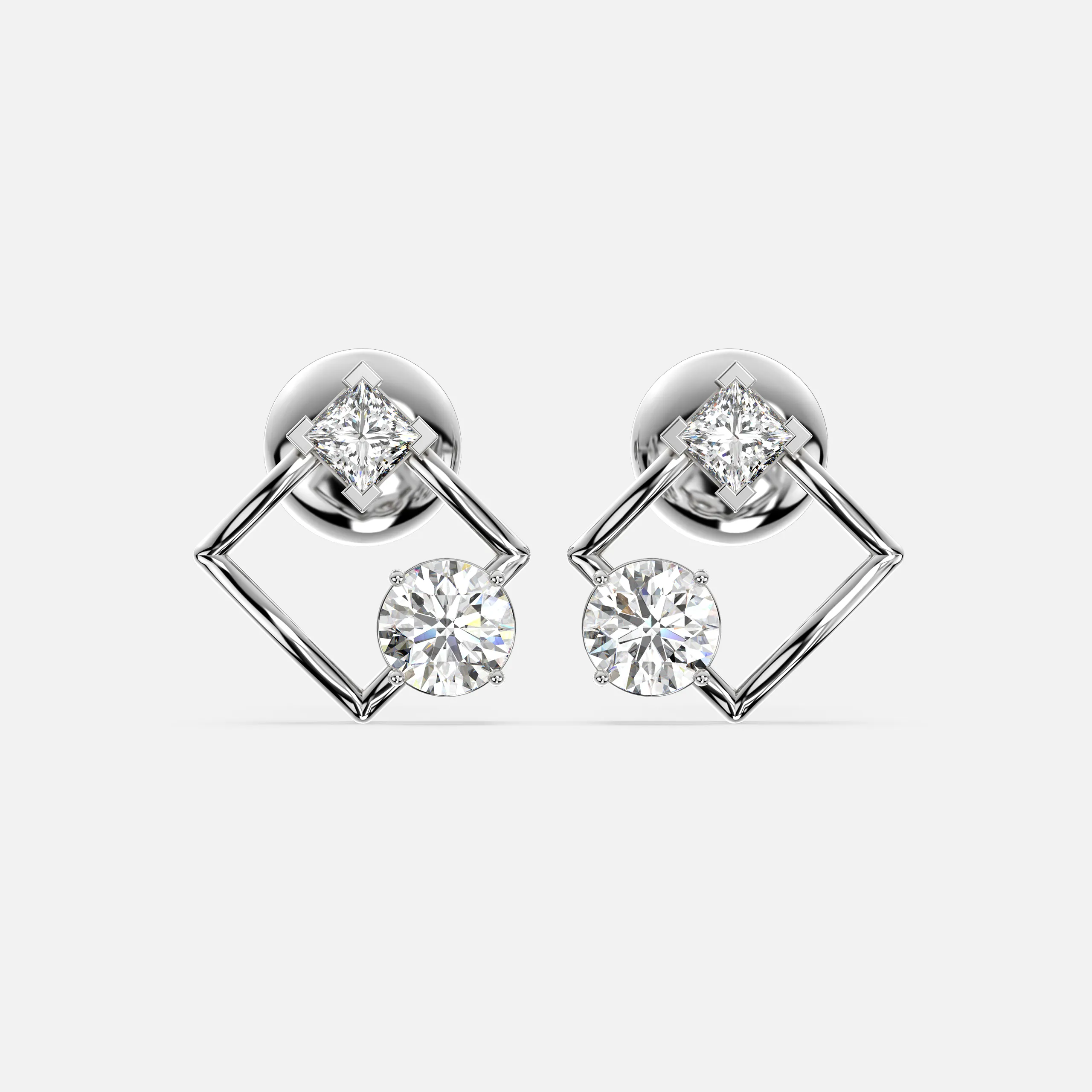 Chic Unity Diamond Earring