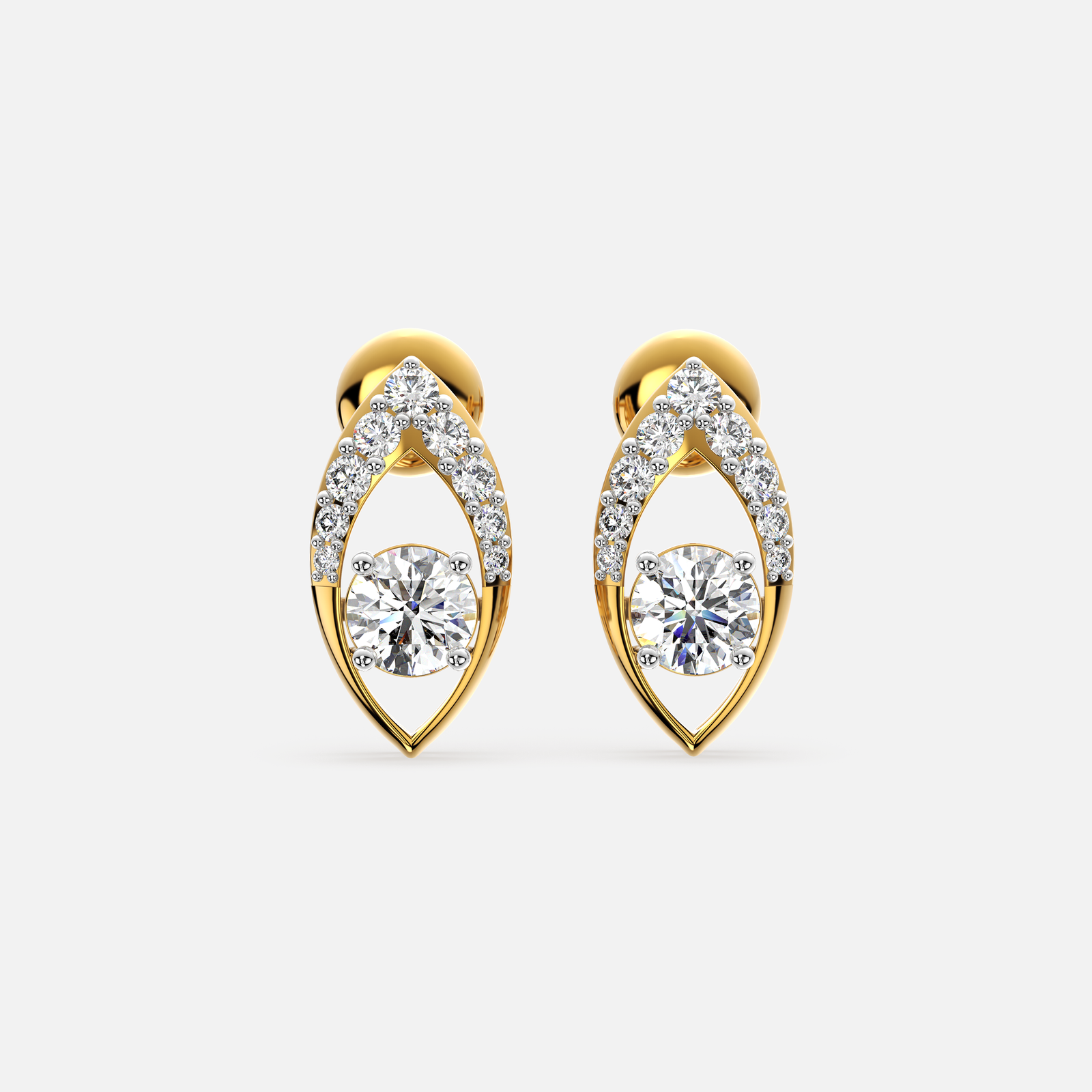 Starlight Spark Diamond Earrings
