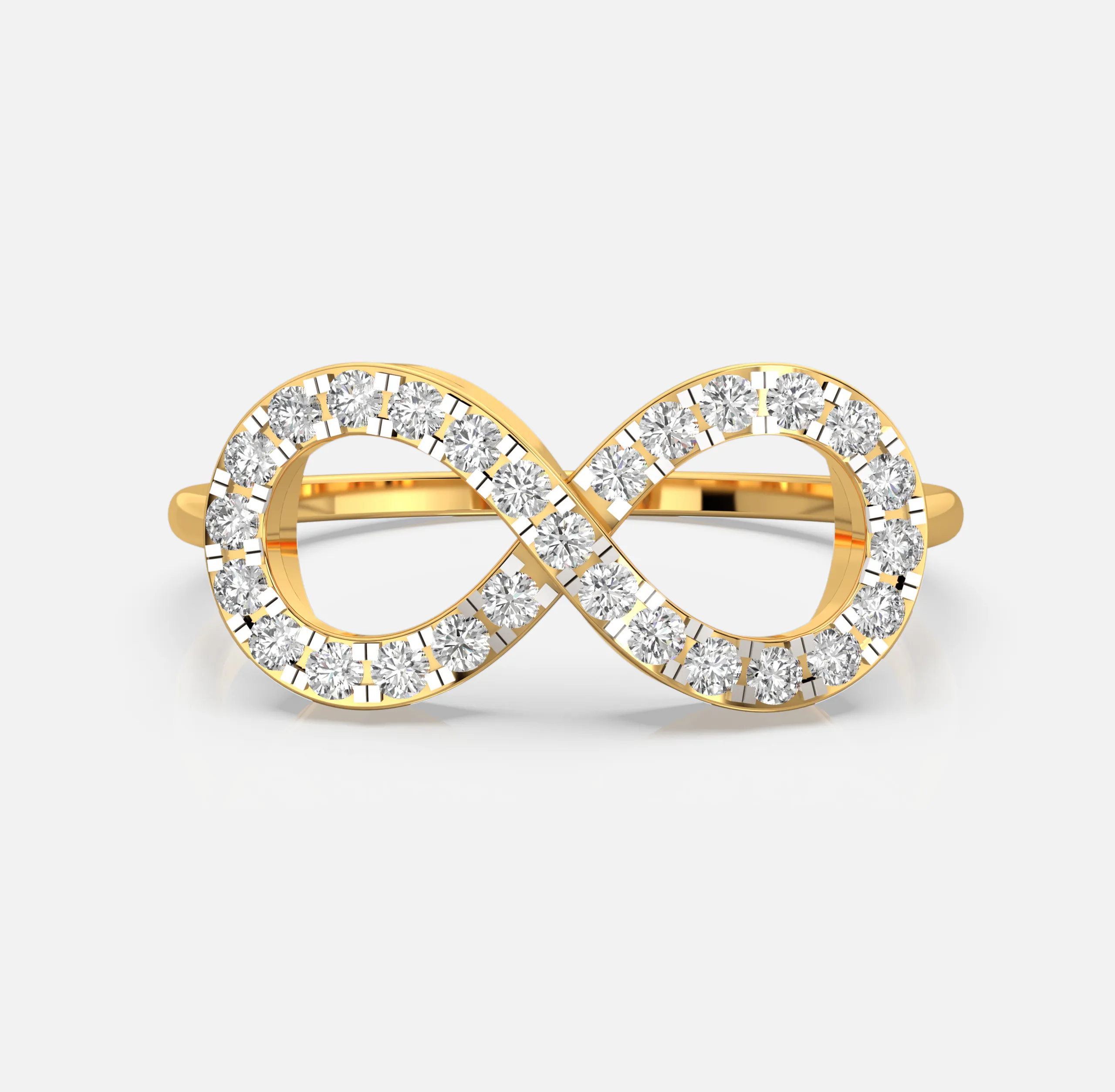 Diamond Infinity Promise Ring