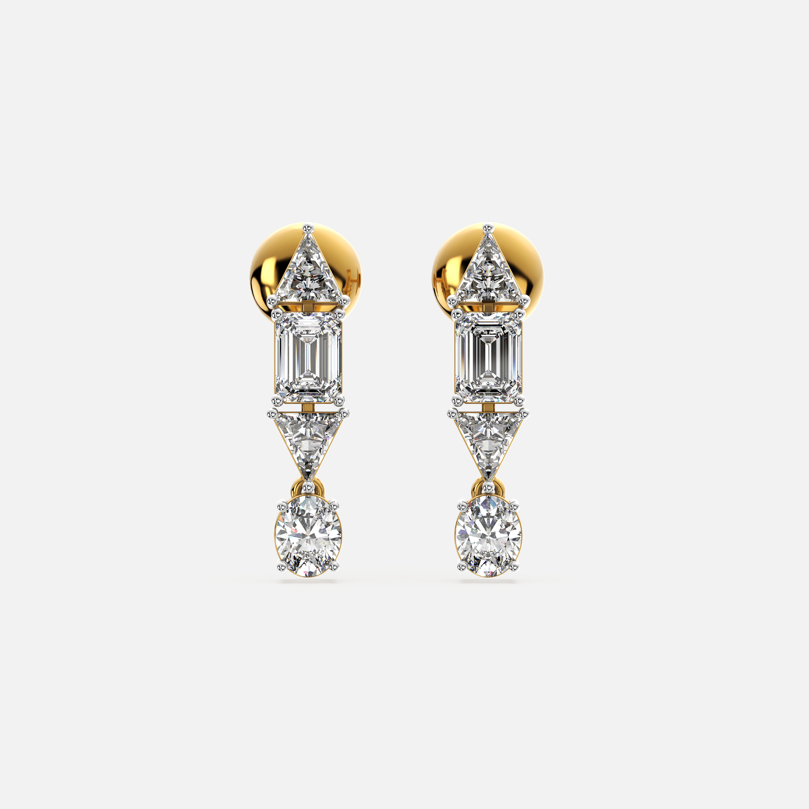 Regal Geometric Earrings