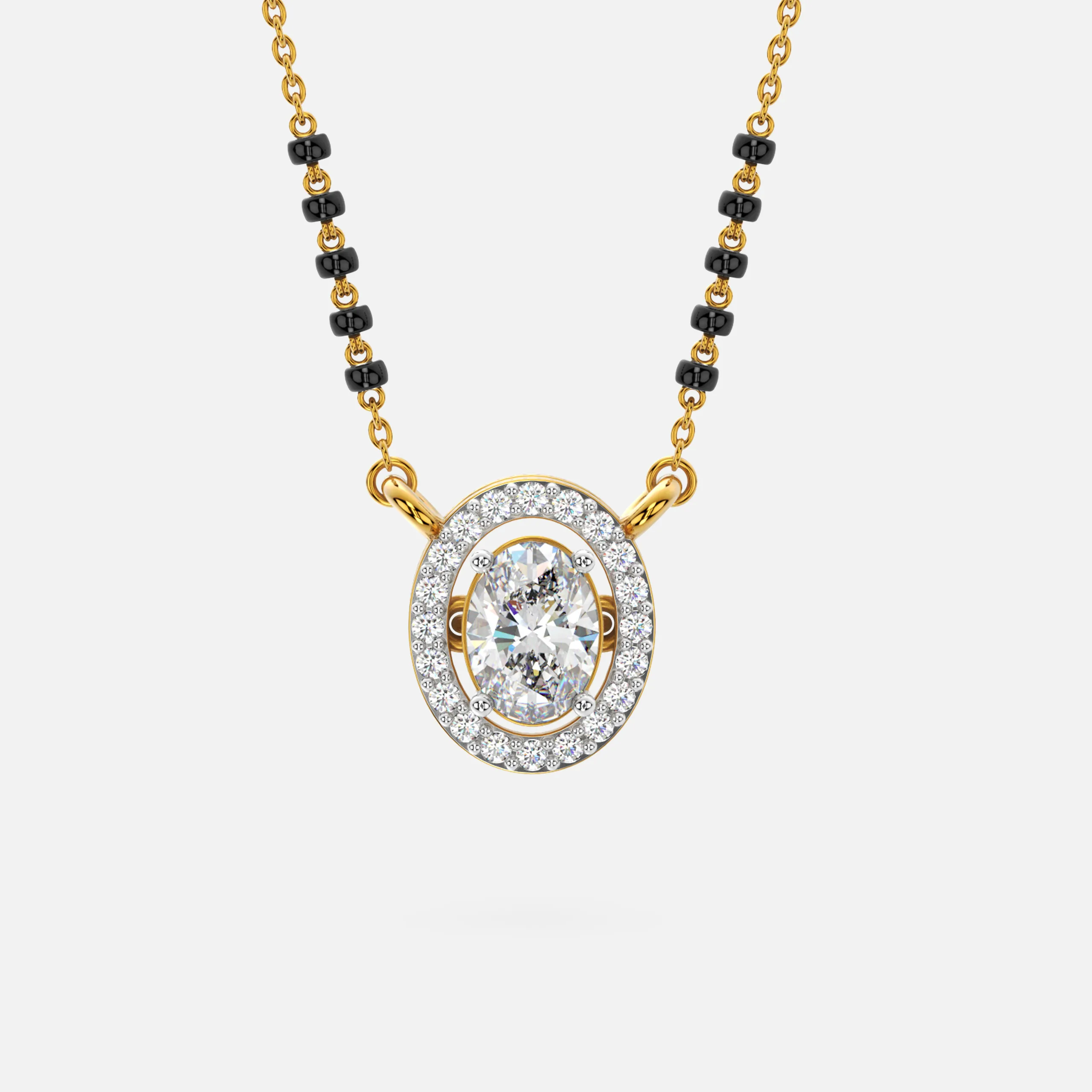 Oval Radiance Mangalsutra