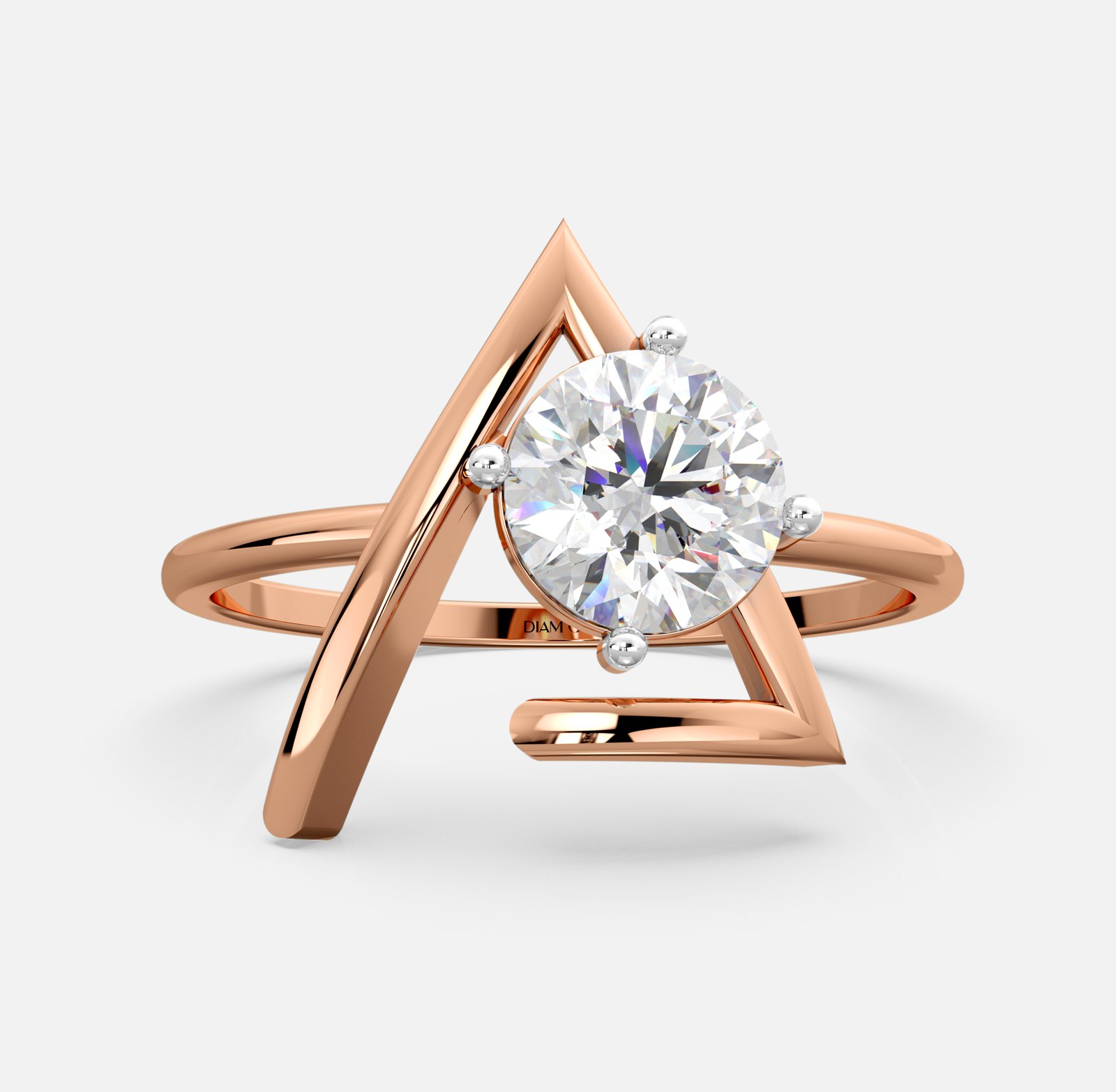 Triad Flair Diamond Ring