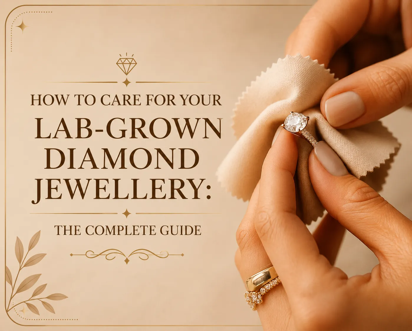 HOW TO CARE FOR YOUR LAB-GROWN DIAMOND JEWELLERY: THE COMPLETE GUIDE