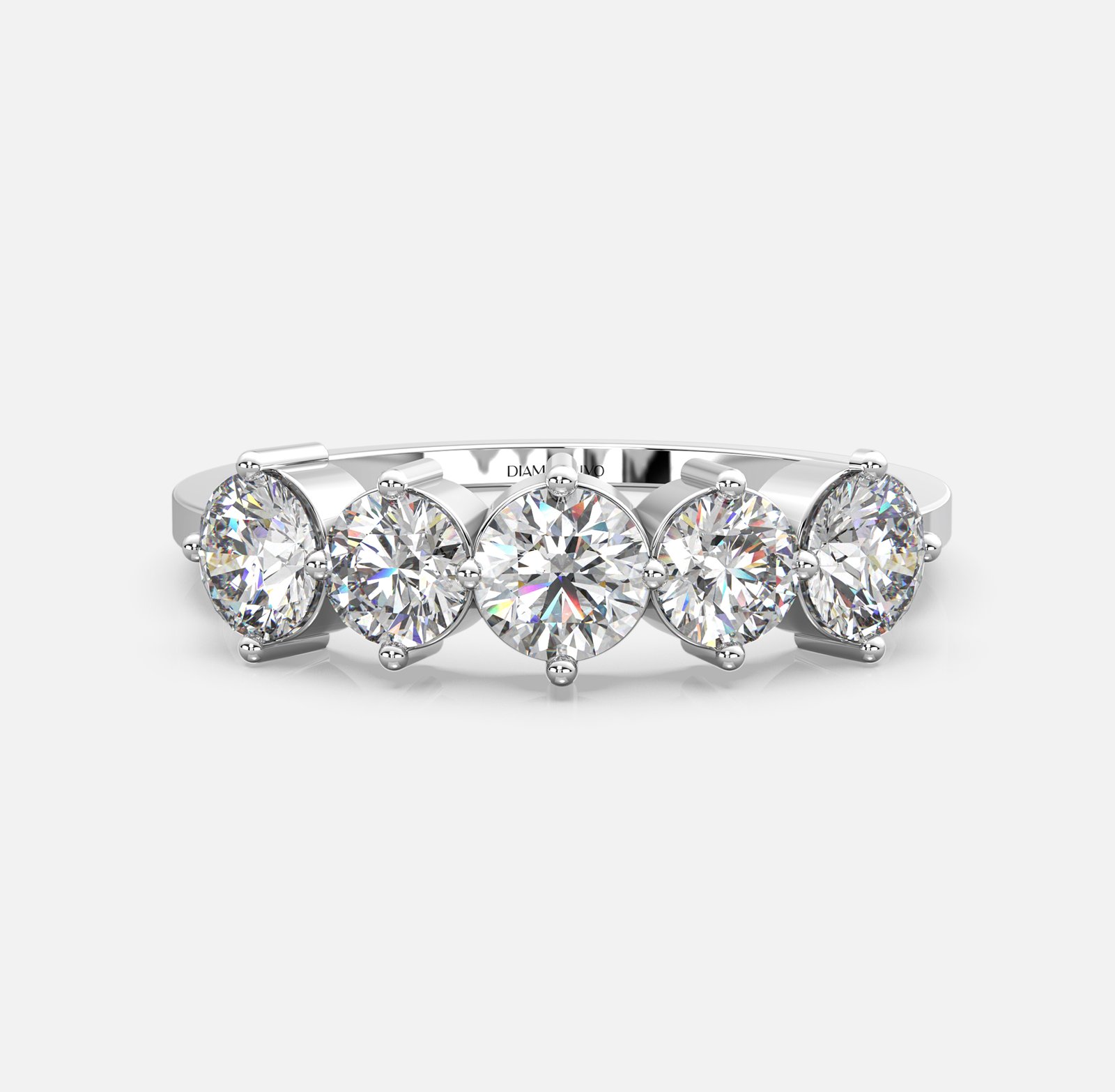 Eternal Five-Diamond Band Ring