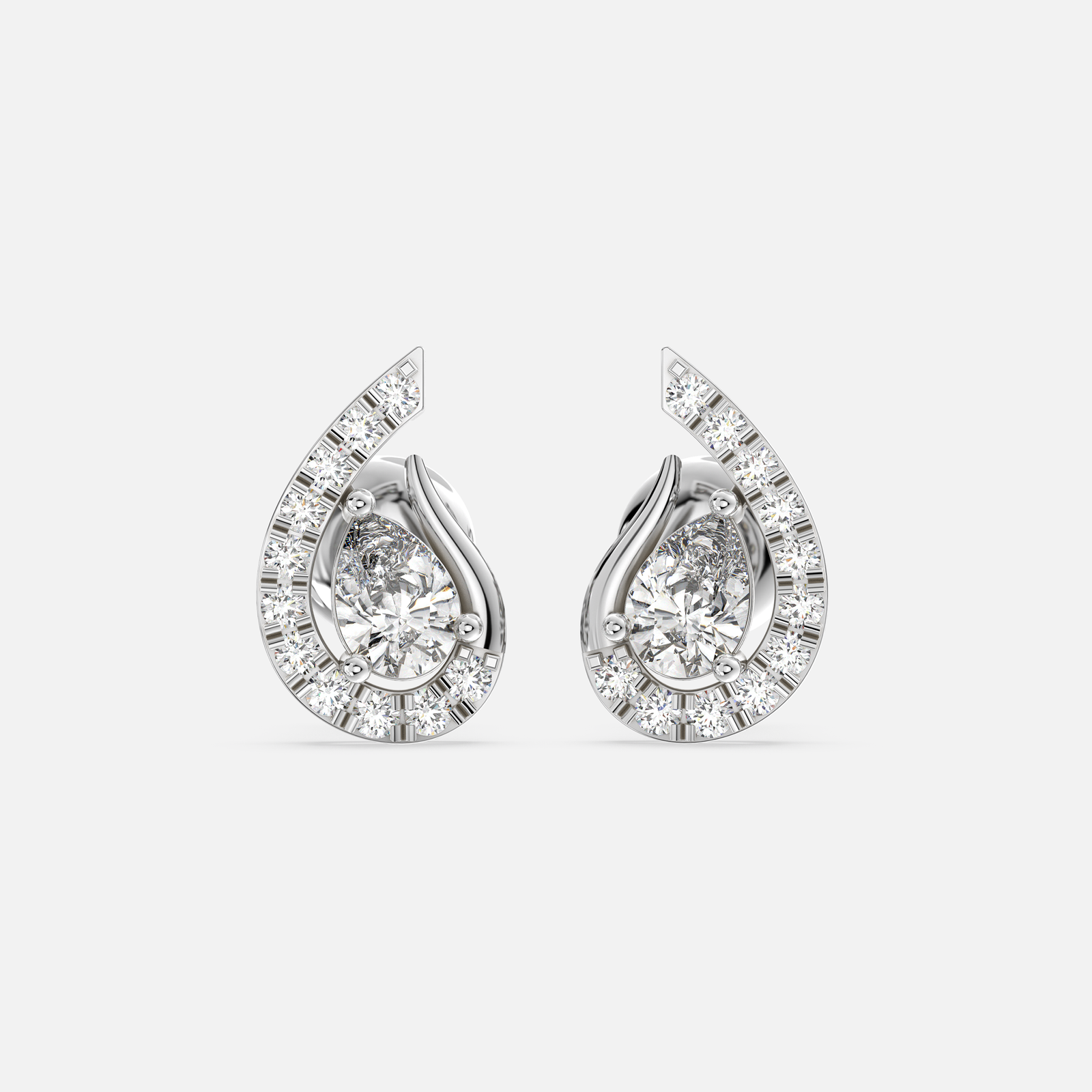 Radiance Drop Diamond Earrings