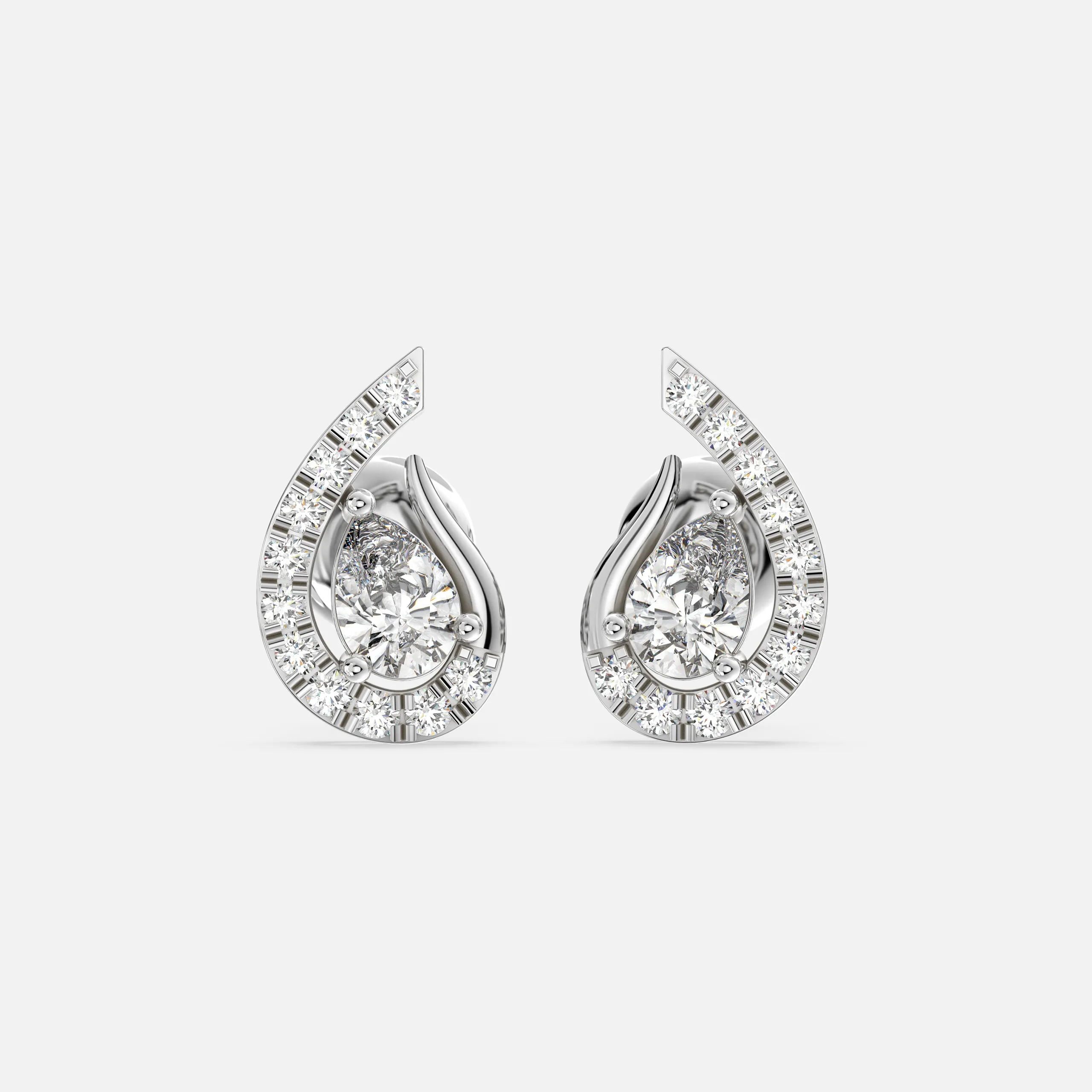 Radiance Drop Diamond Earrings