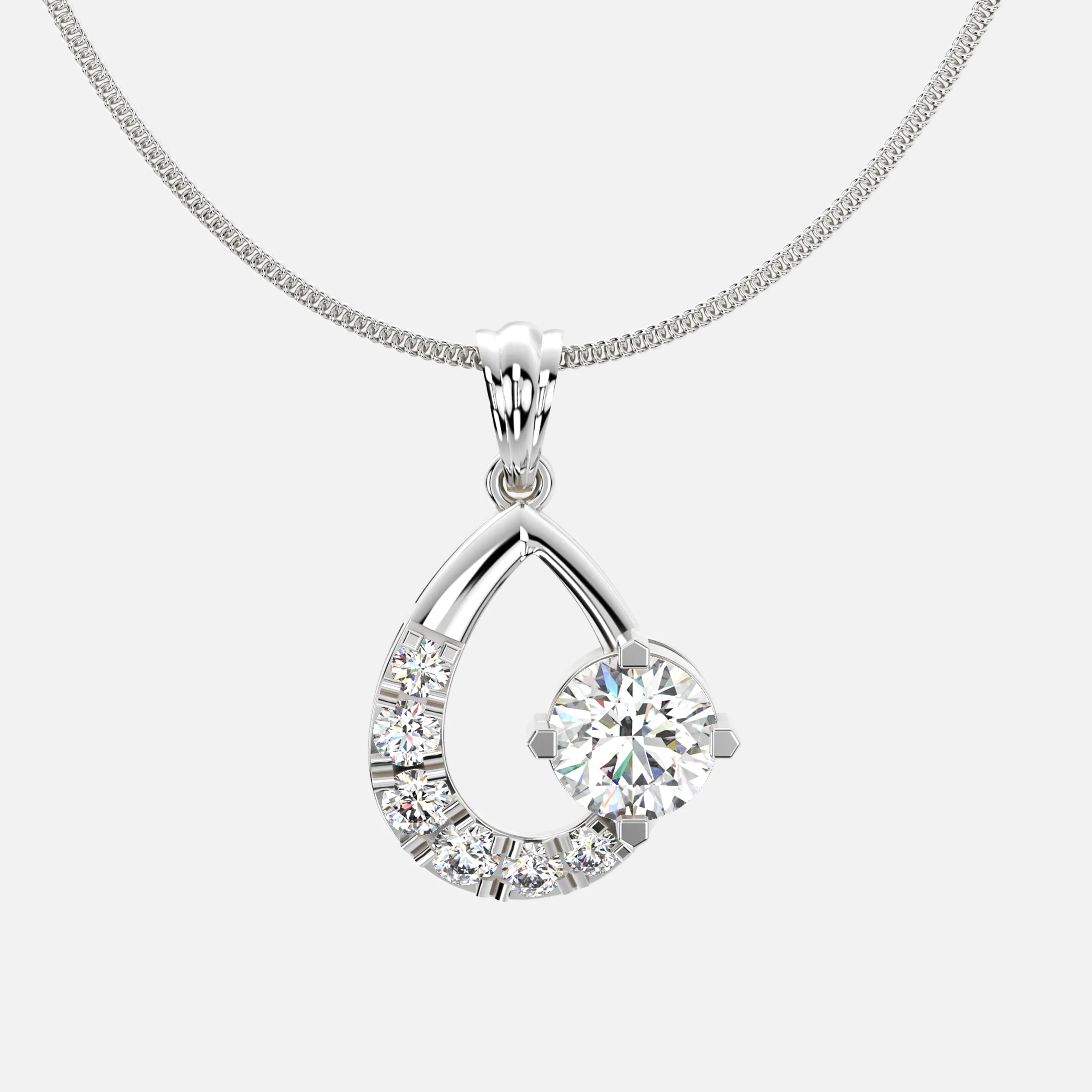 Nysa Halo Pendant