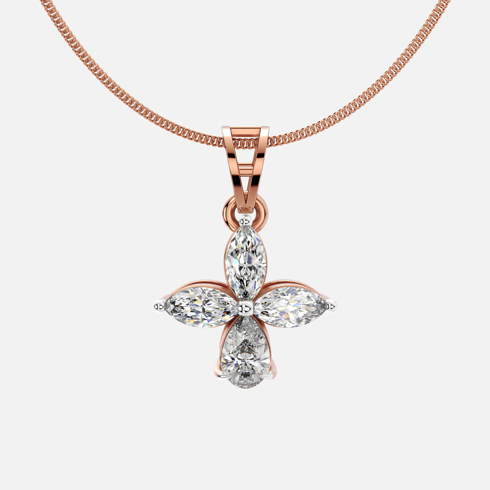 Marquise Bloom Pendant