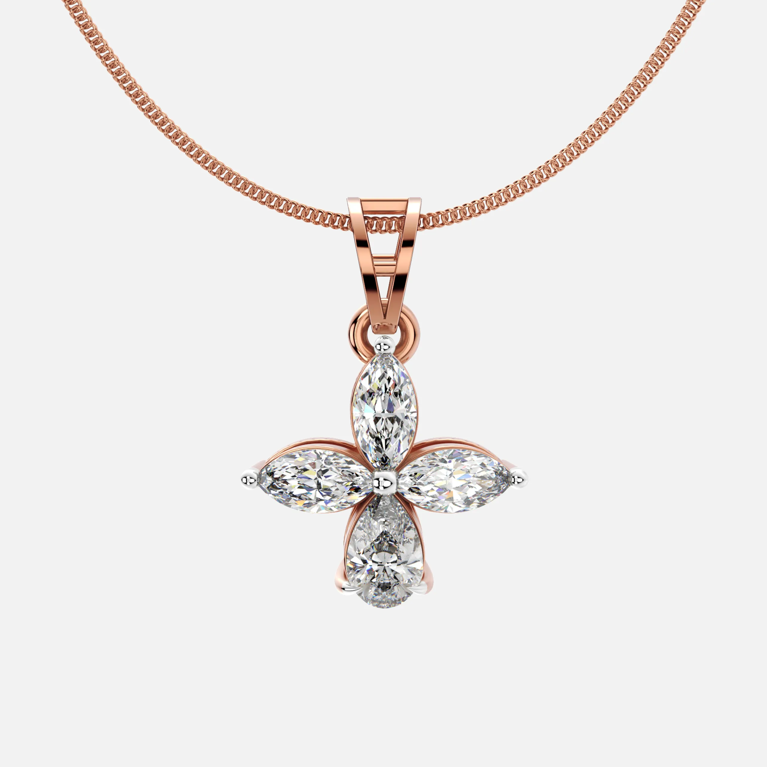Marquise Bloom Pendant