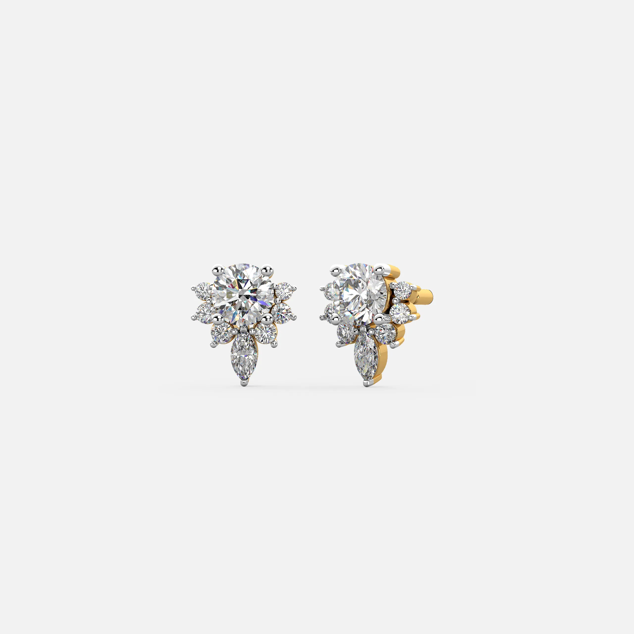 Aurora Bloom Diamond Earrings