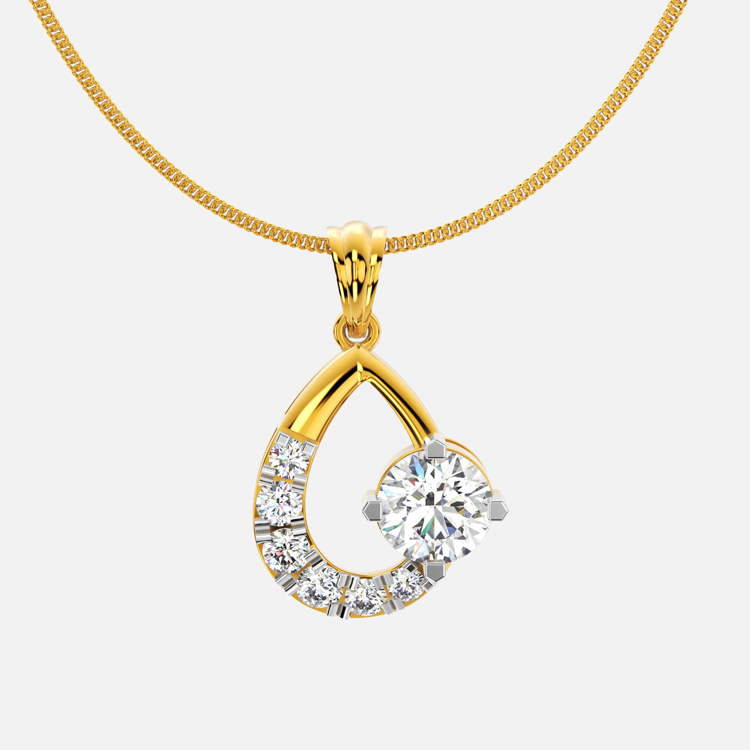 Nysa Halo Pendant