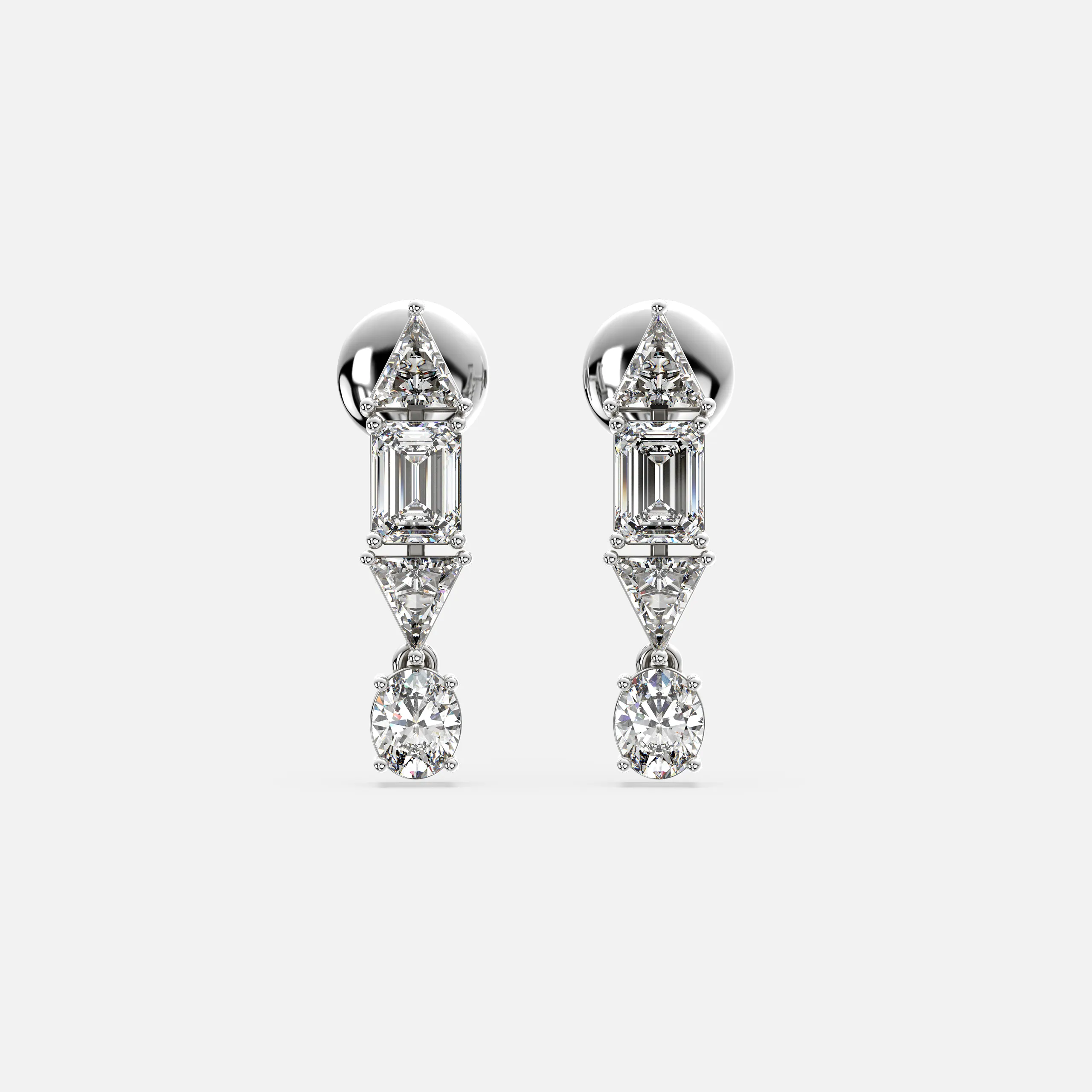 Regal Geometric Earrings