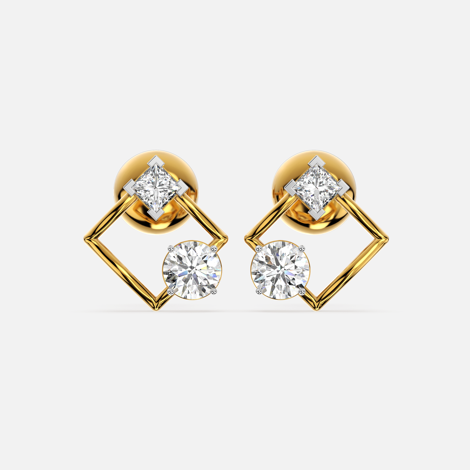 Chic Unity Diamond Earring