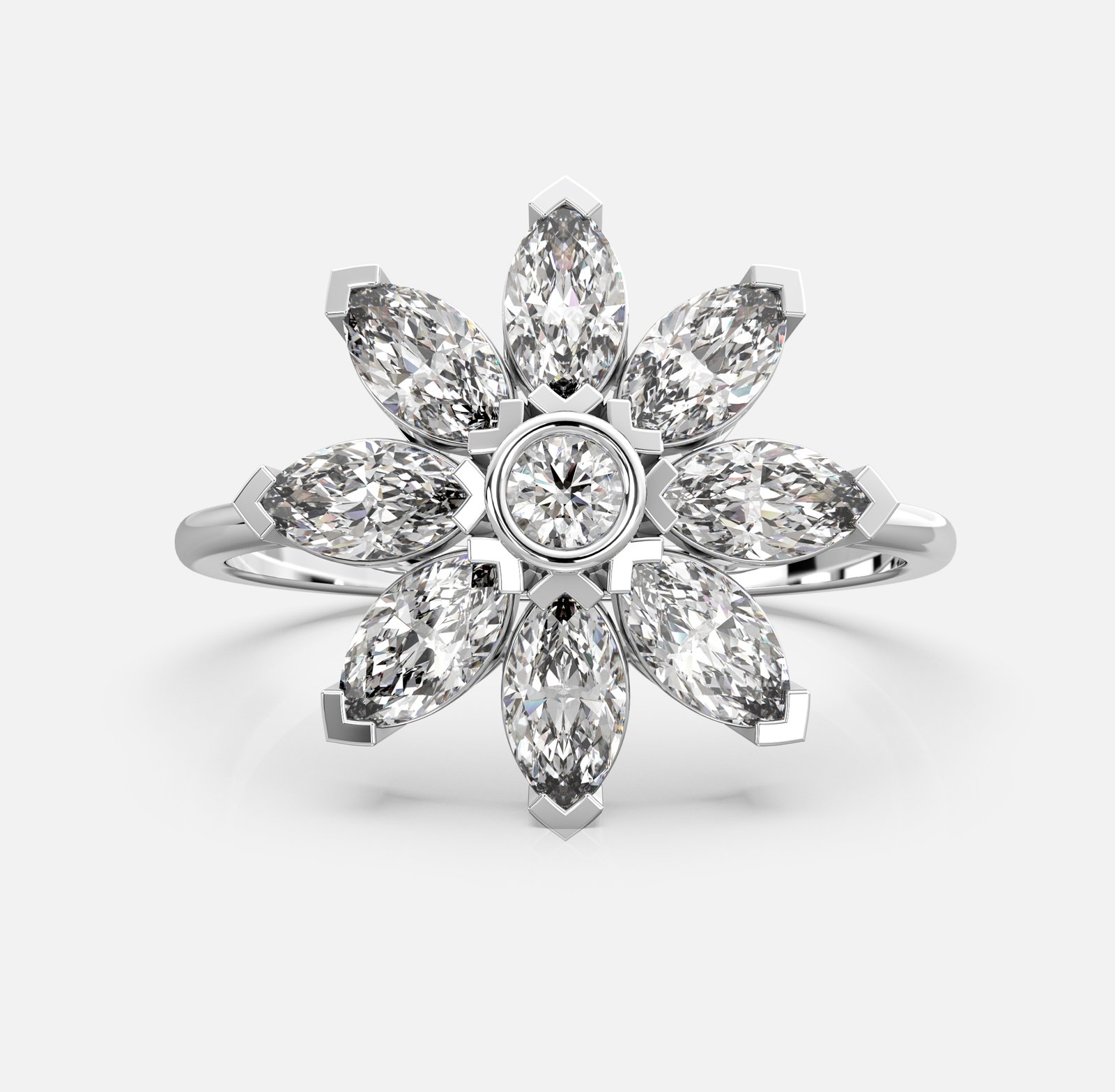 Bloom Radiance Diamond Ring