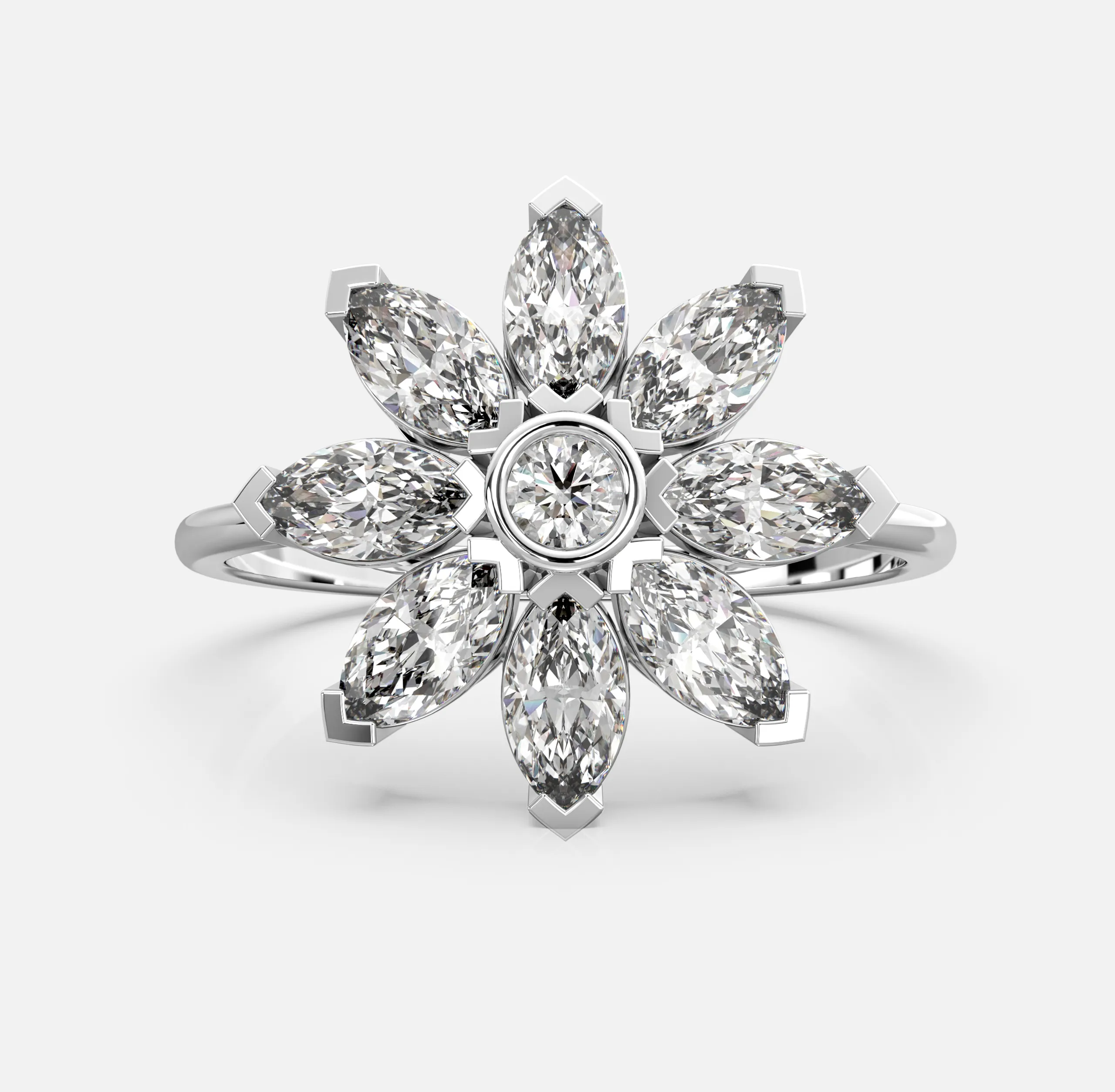 Bloom Radiance Diamond Ring