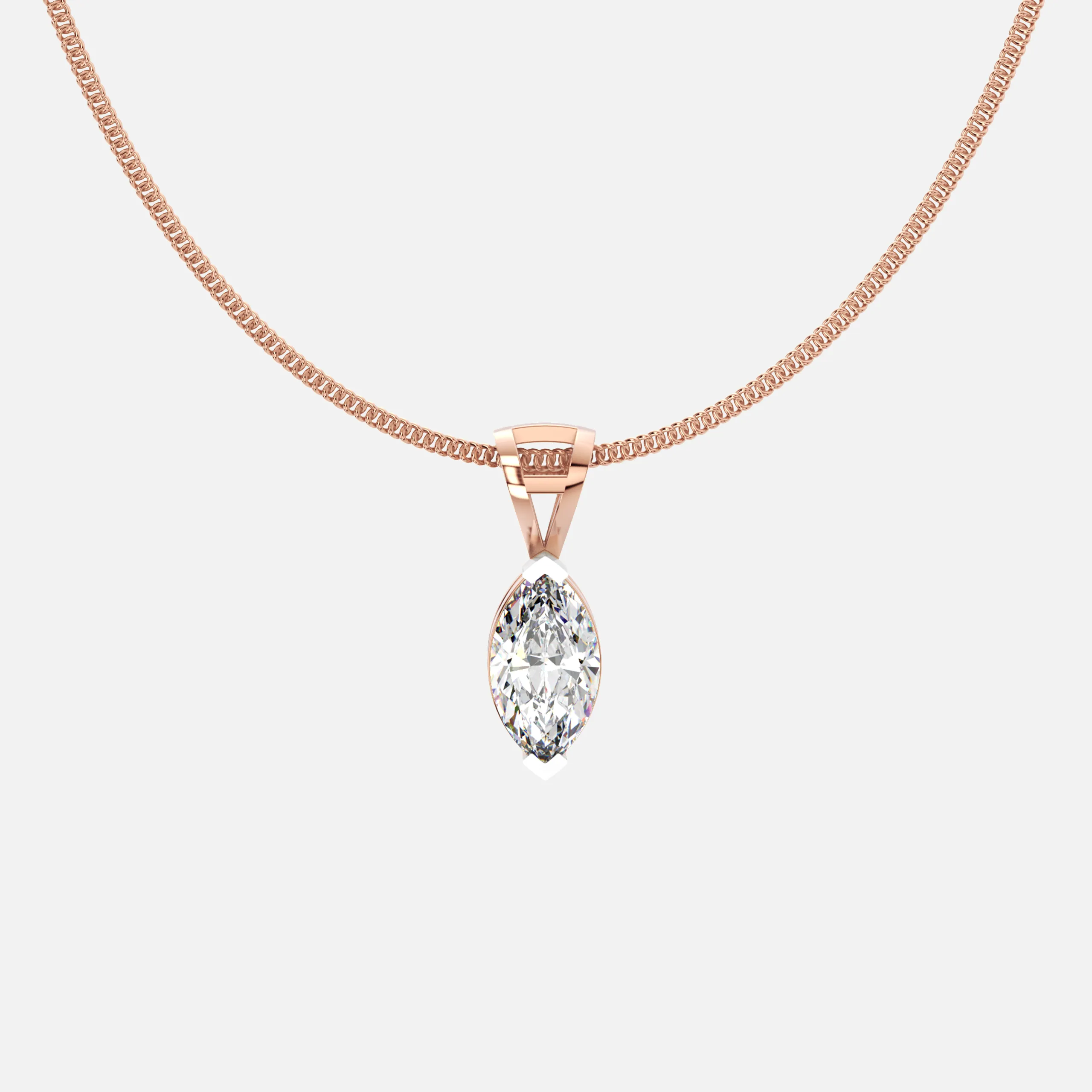 Marquise Gleam Pendant