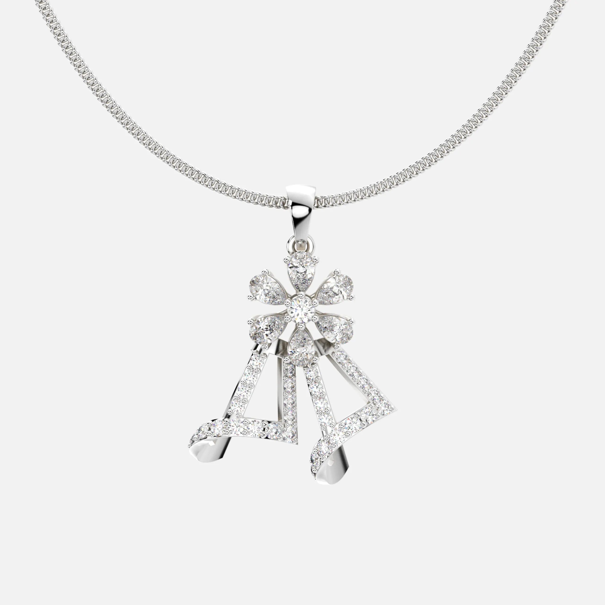 Bloomspire Diamond Pendant