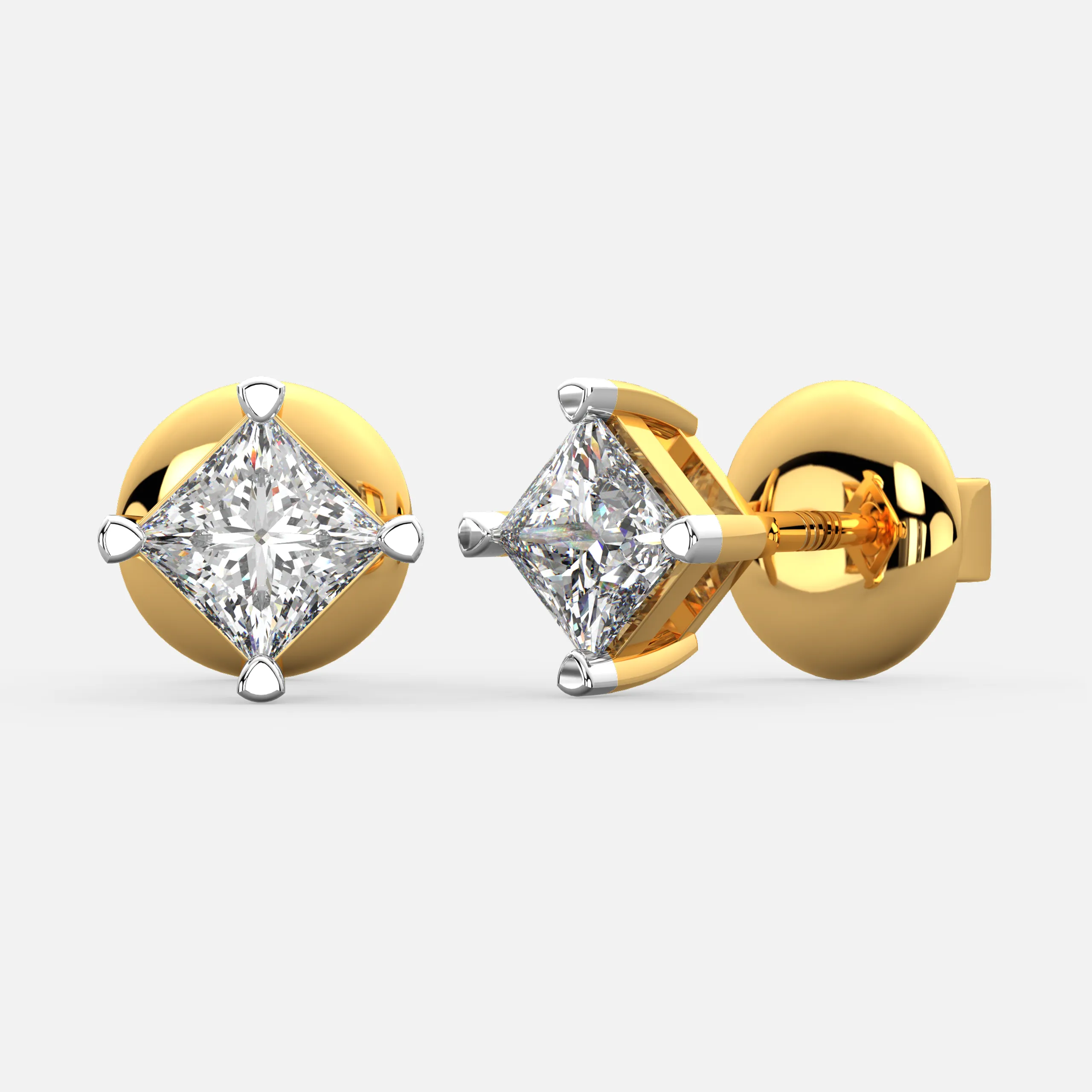Refine Princess Earrings