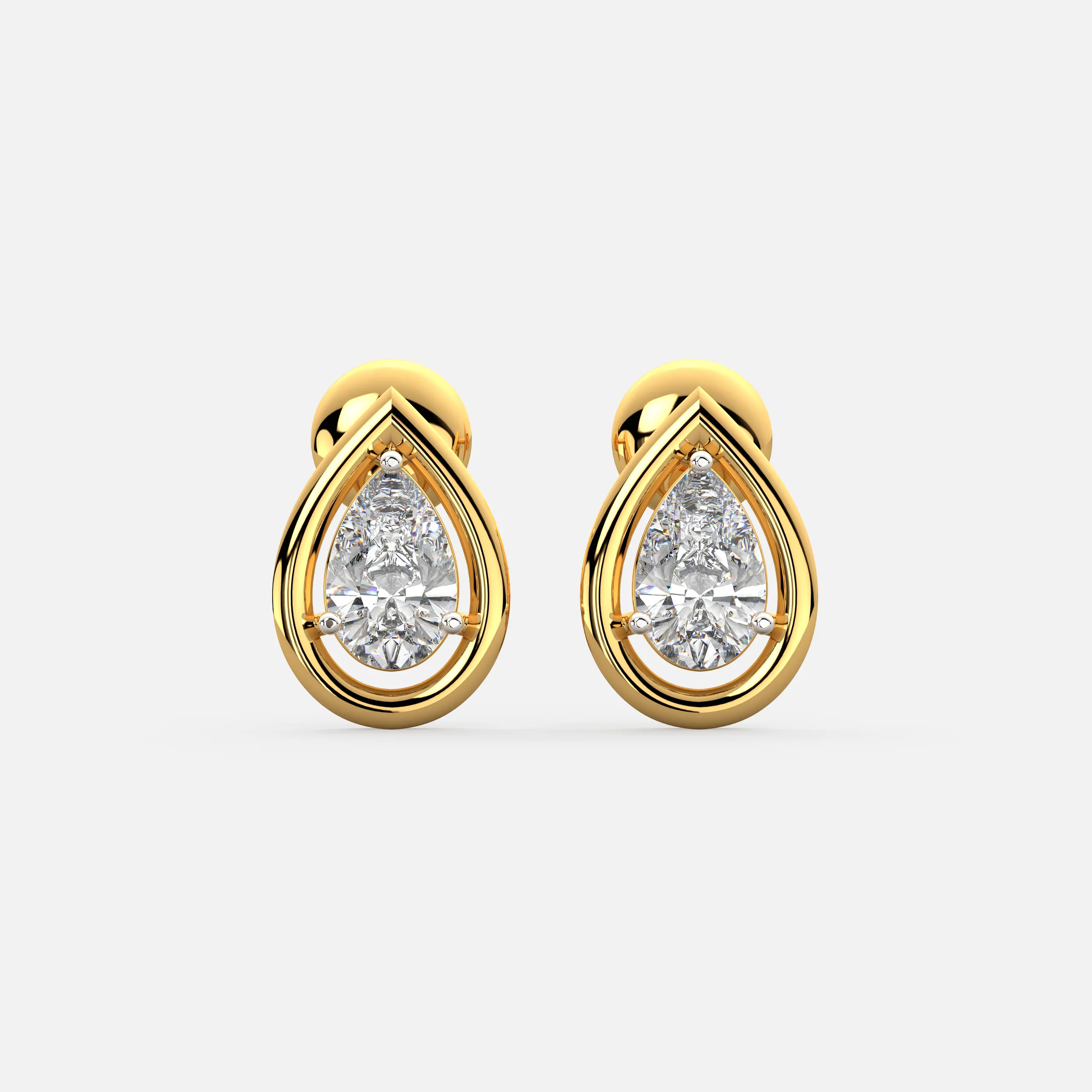 Pearlight Diamond Earrings