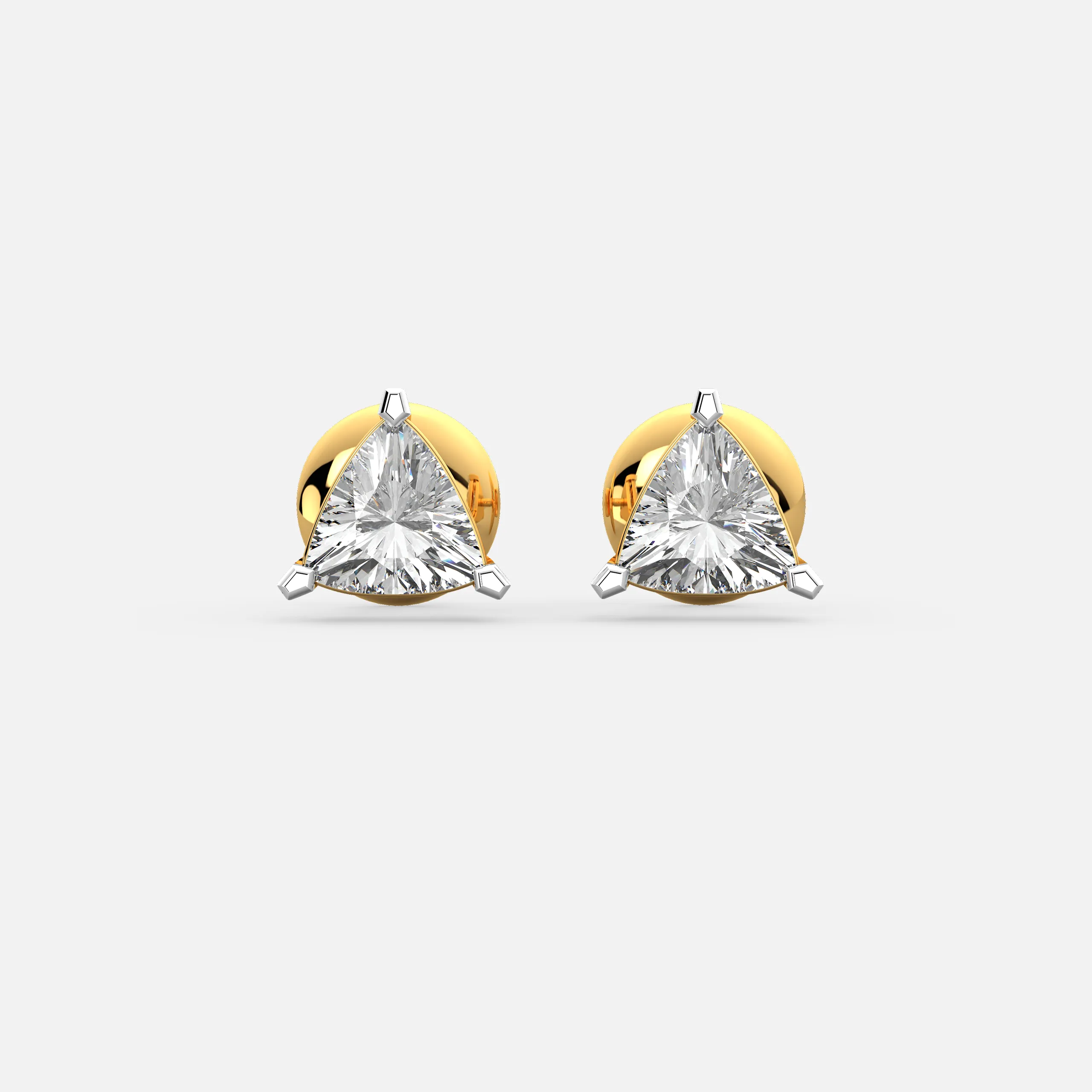 Trillia Solitaire Earrings