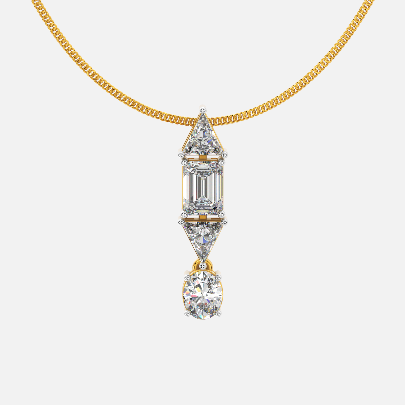 Regal Geometric Pendant