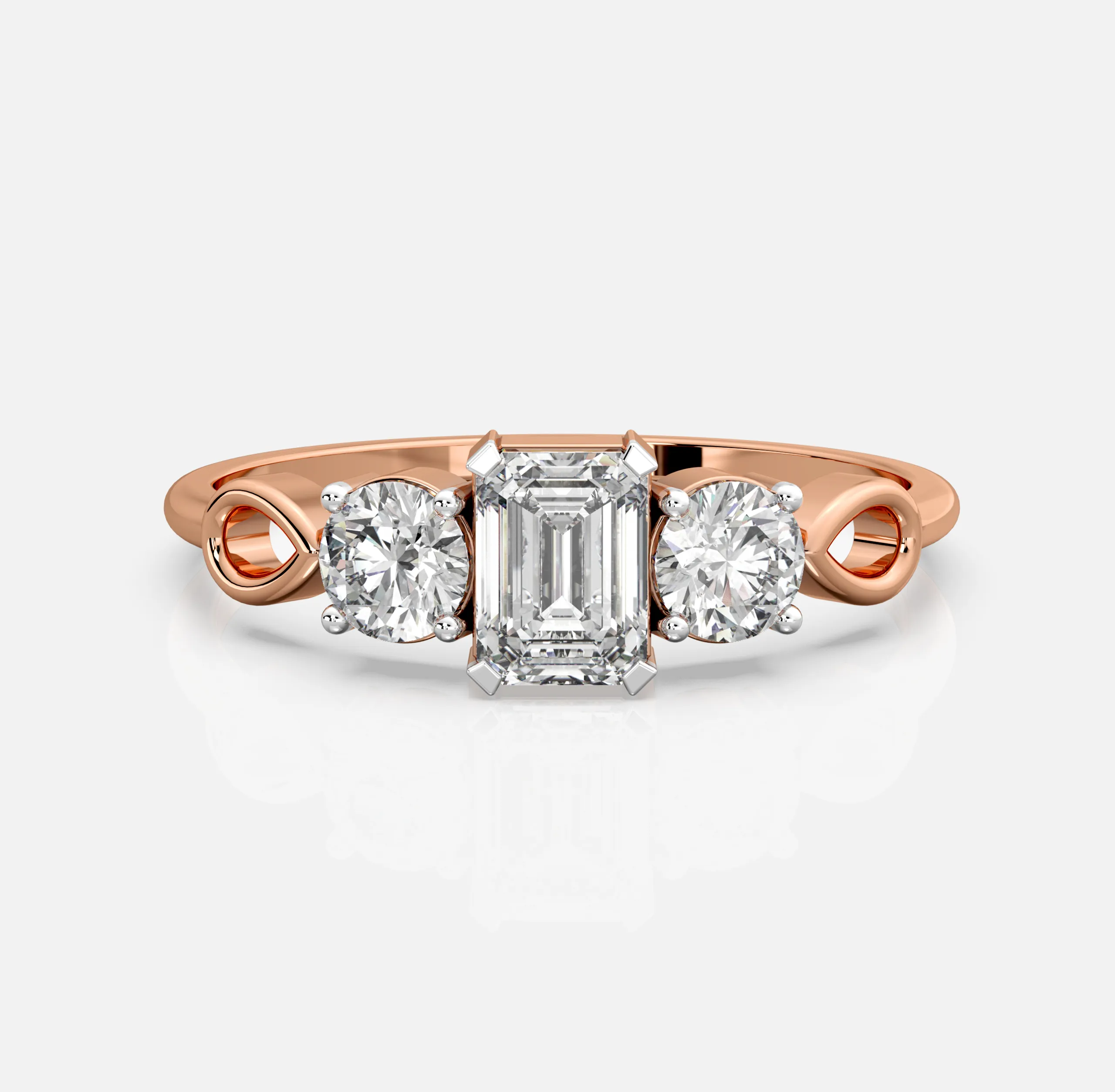 Harmony Frame Diamond Ring