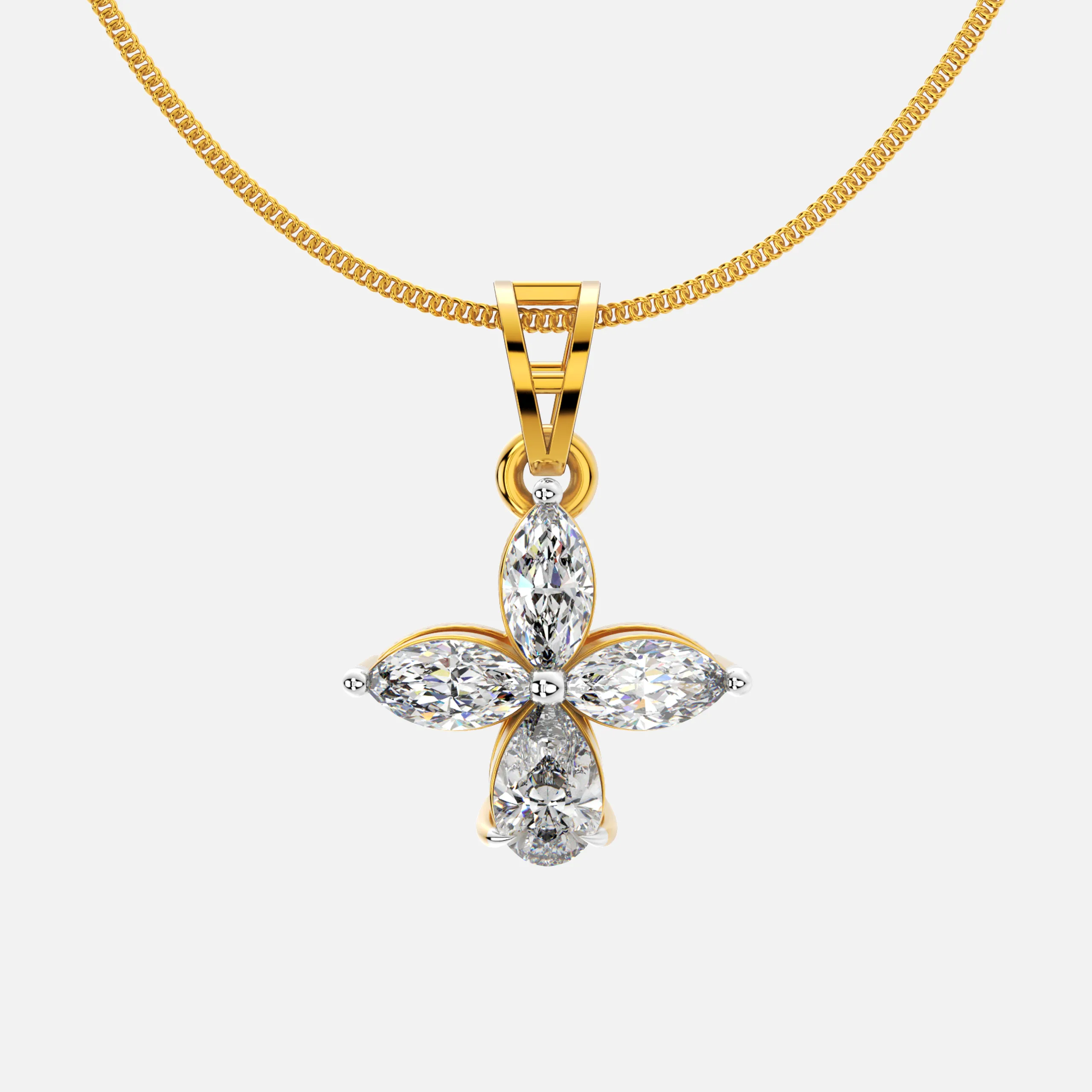 Marquise Bloom Pendant