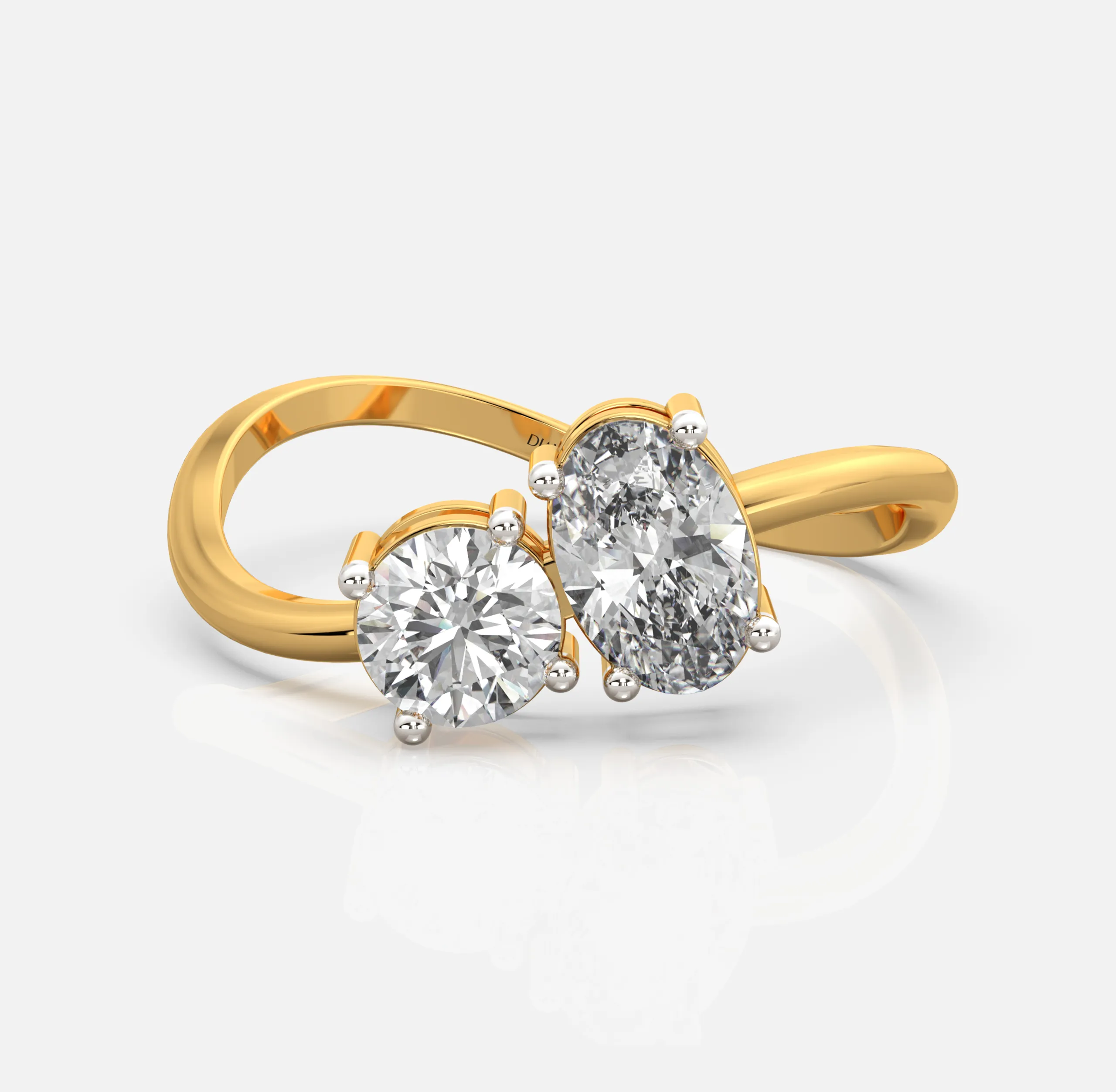 Infinity Duo Diamond Ring